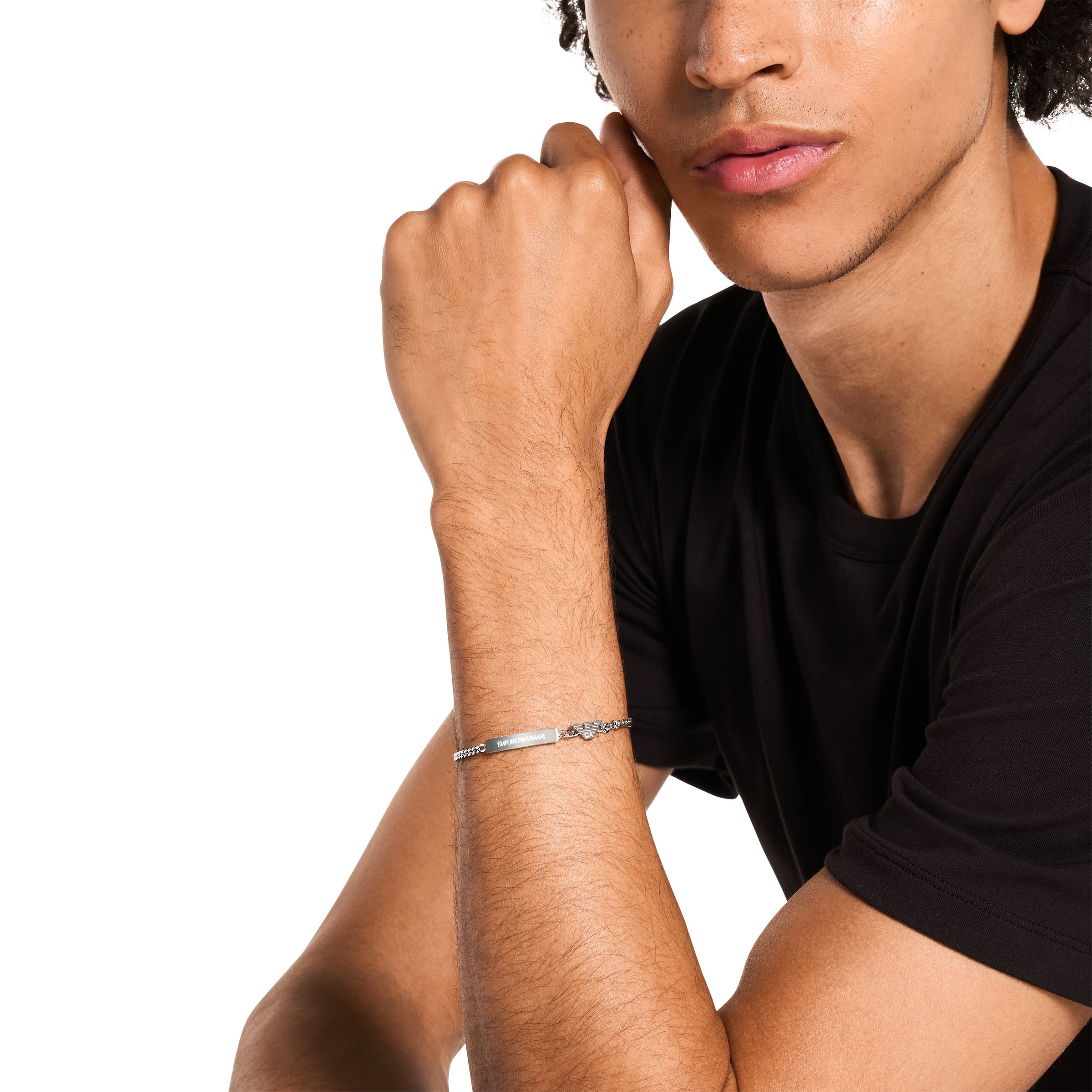 Emporio Armani Armband »Schmuck Geschenk Edelstahl«