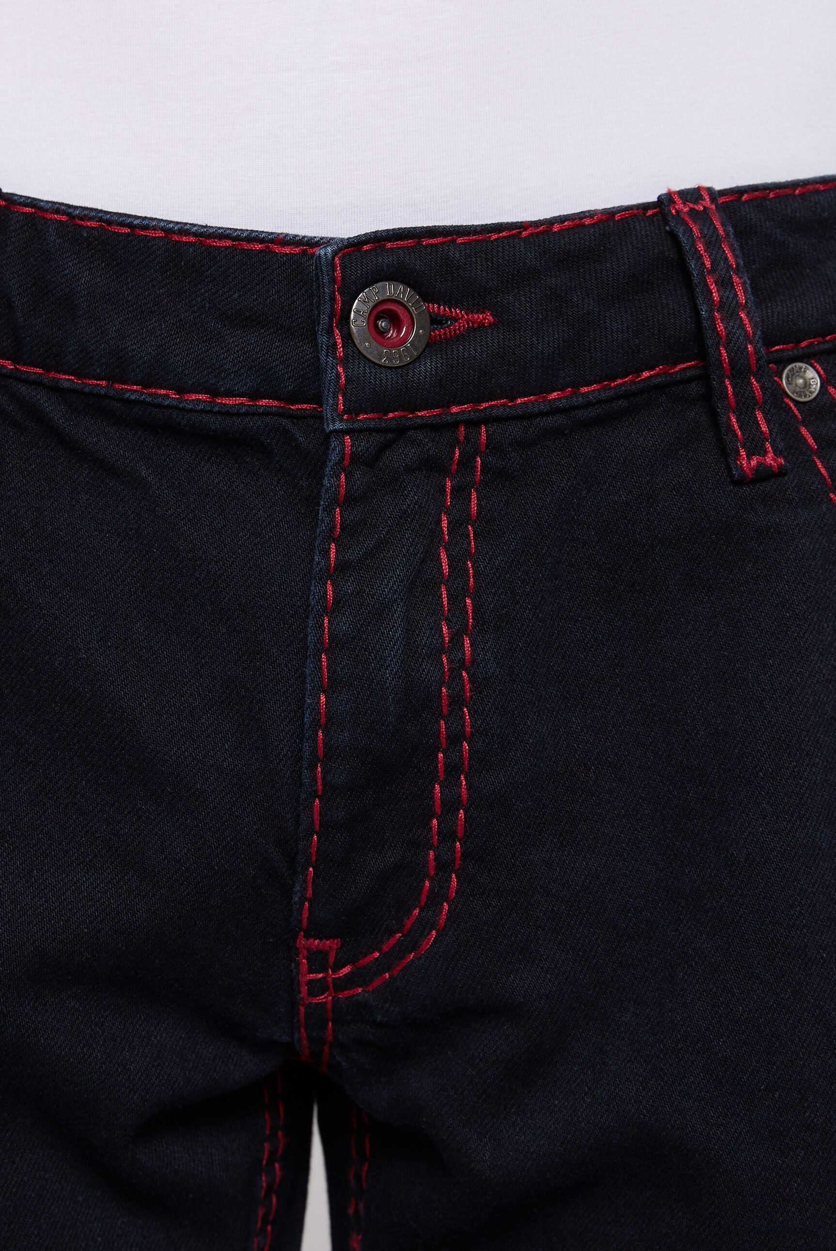 CAMP DAVID Comfort-fit-Jeans, mit zwei Leibhöhen
