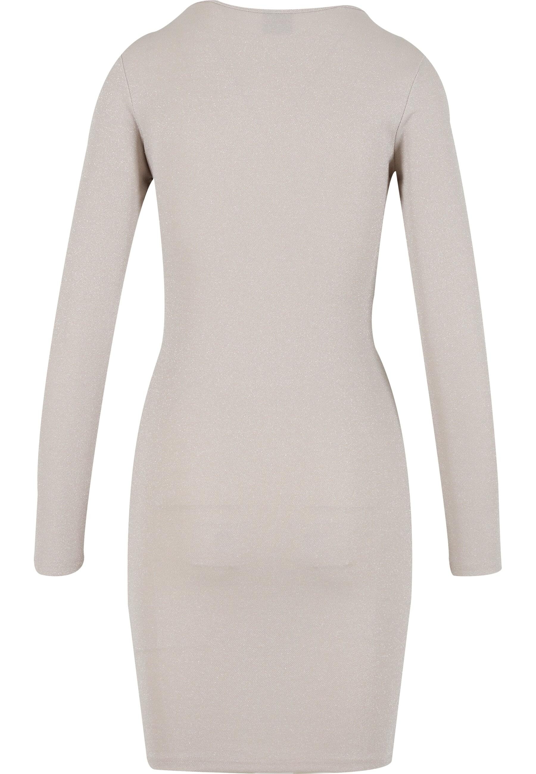 URBAN CLASSICS Shirtkleid "Urban Classics Ladies Glitter Longsleeve Dress" günstig online kaufen