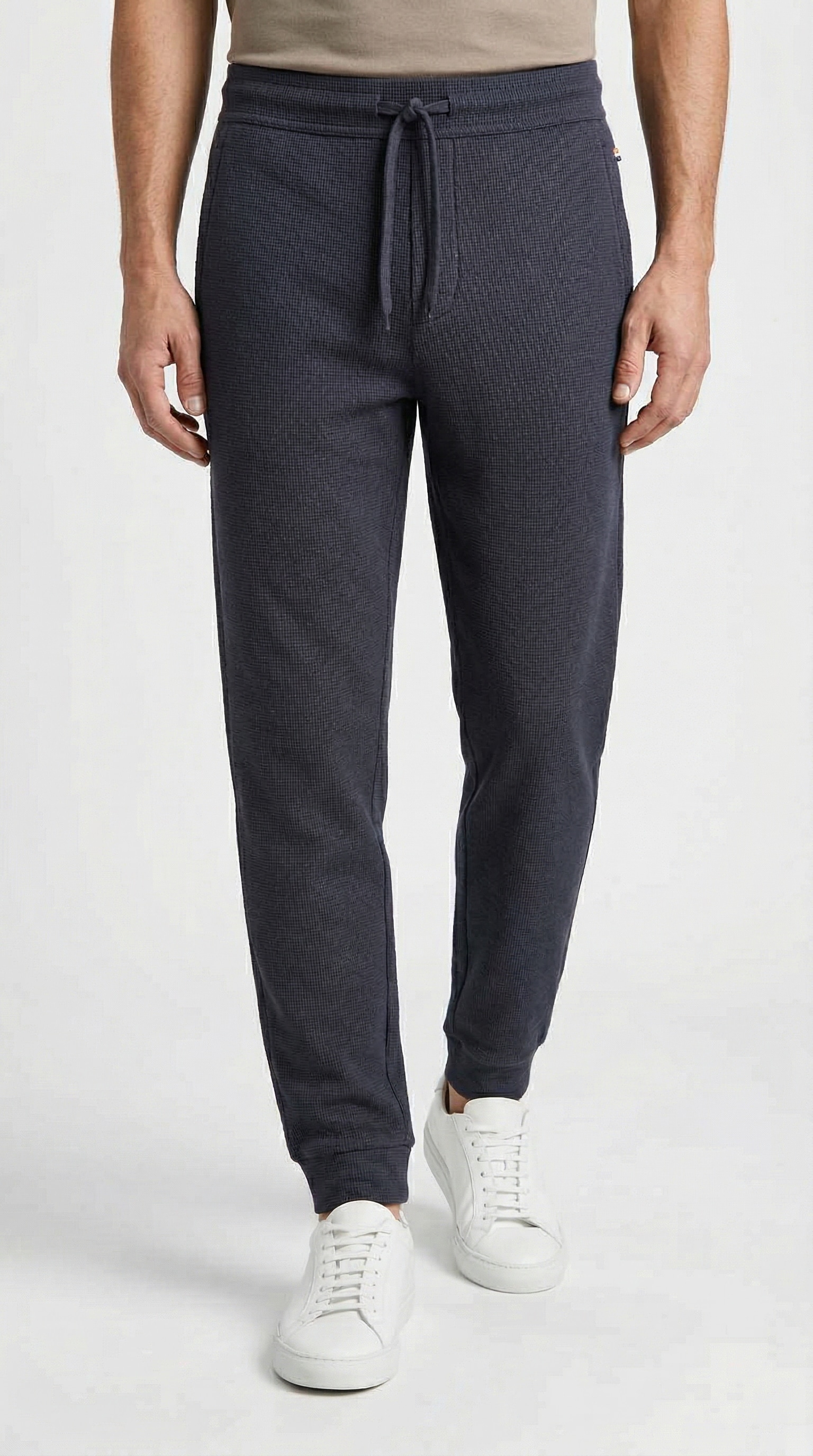 Boss Pantalon De Pyjama Waffle 10269584 Dark Blue XL Homme