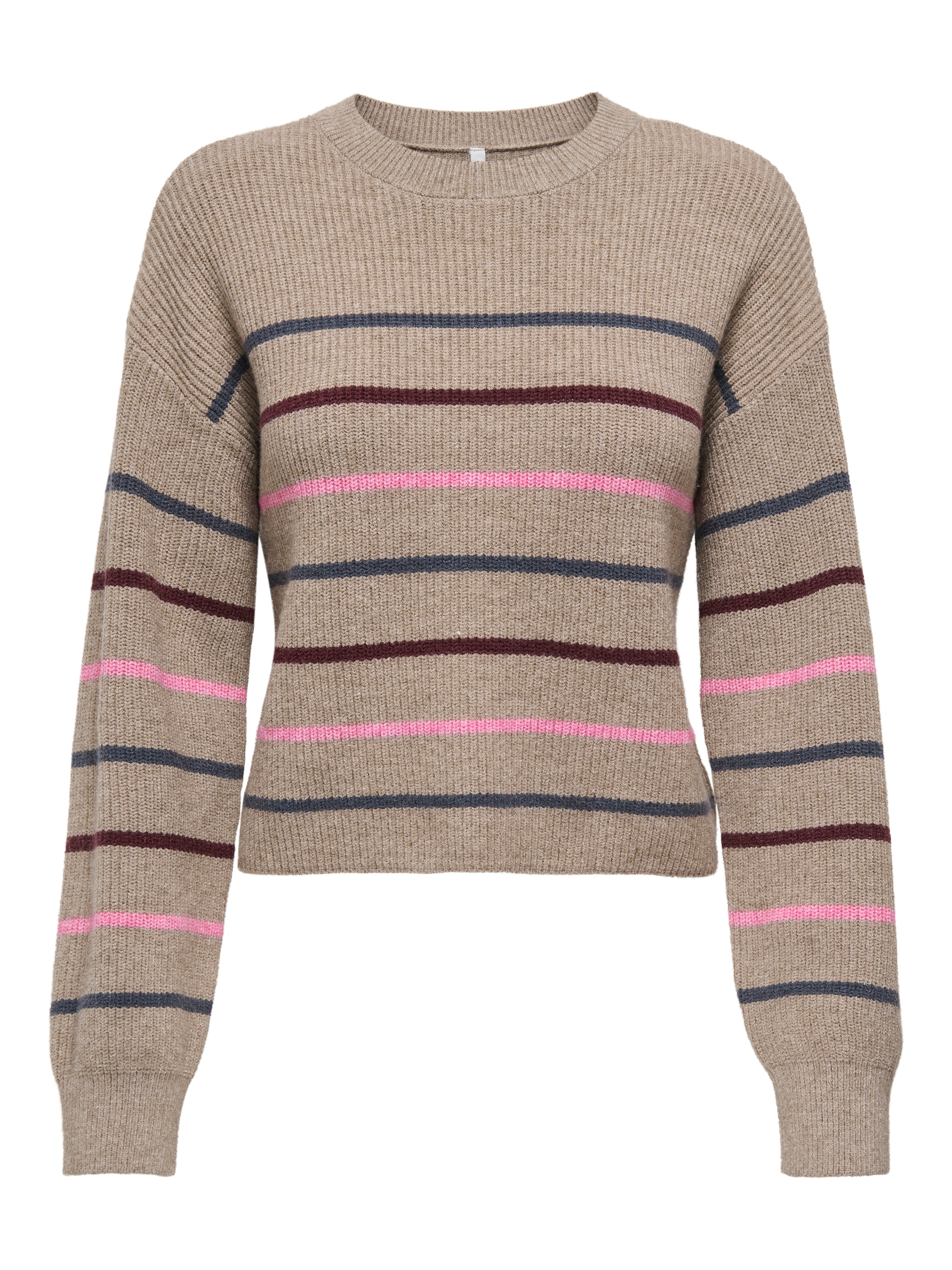 ONLY Strickpullover "ONLIBI LS STRIPE O-NECK CC KNT" günstig online kaufen