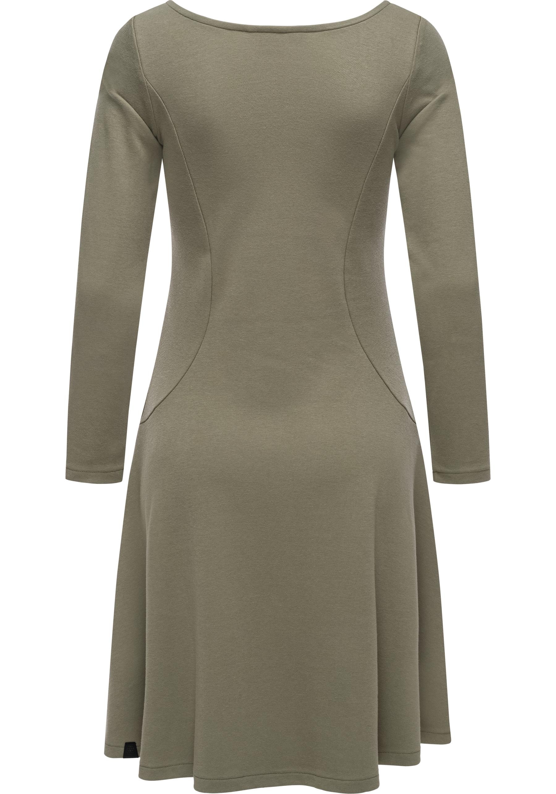 Ragwear A-Linien-Kleid »Appero«, Stylisches Langarm-Kleid für den Winter