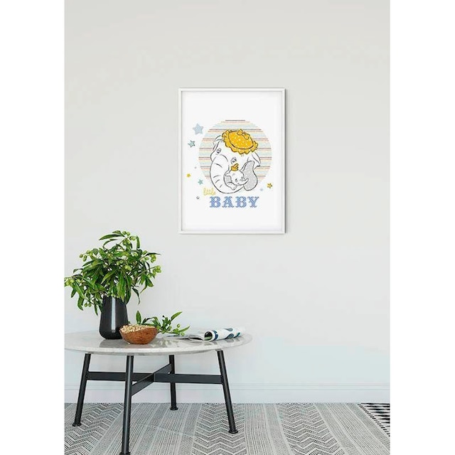 Komar Poster »Dumbo Little Baby«, Disney, (1 St.), Kinderzimmer,  Schlafzimmer, Wohnzimmer | BAUR