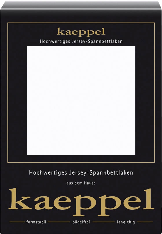 Kaeppel "Single Jersey Mako Cotton" Bettlaken aus 100% Baumwolle