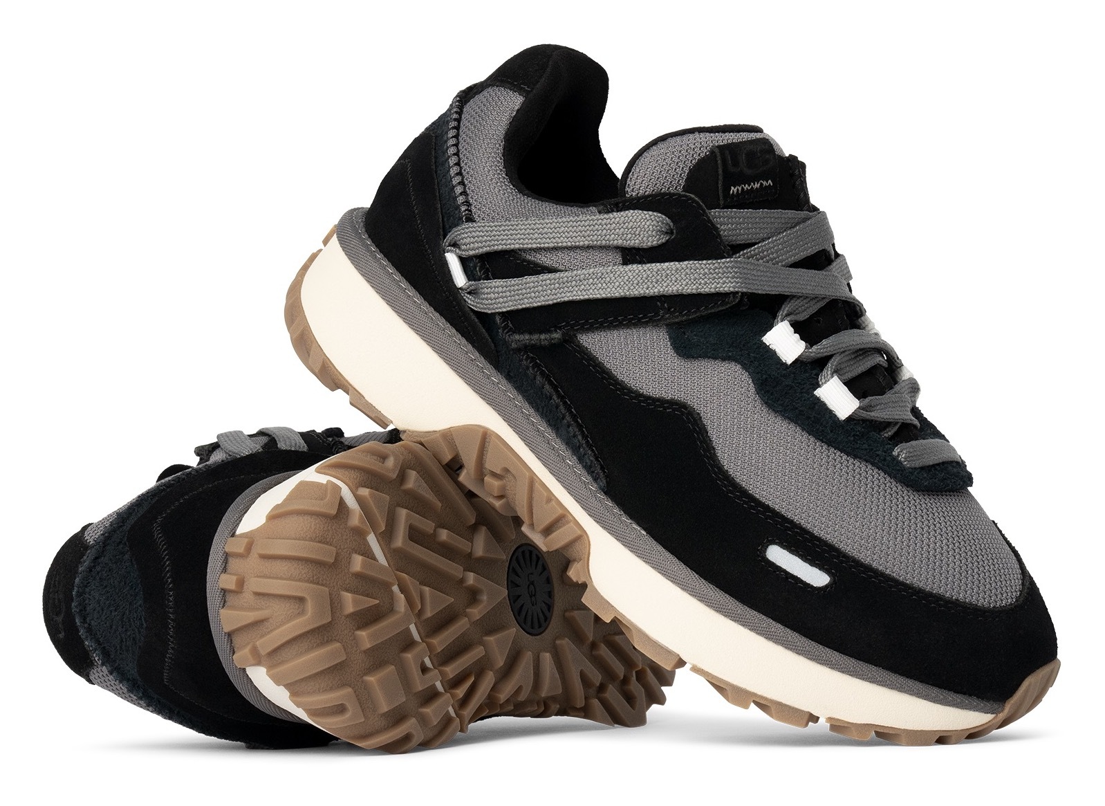 UGG Sportbačiai »RETROFI LOW« Sportbačiai platforminiu padu Chunky Sportbačiai Suvarstomi batai su minkštas įdėklai į batus