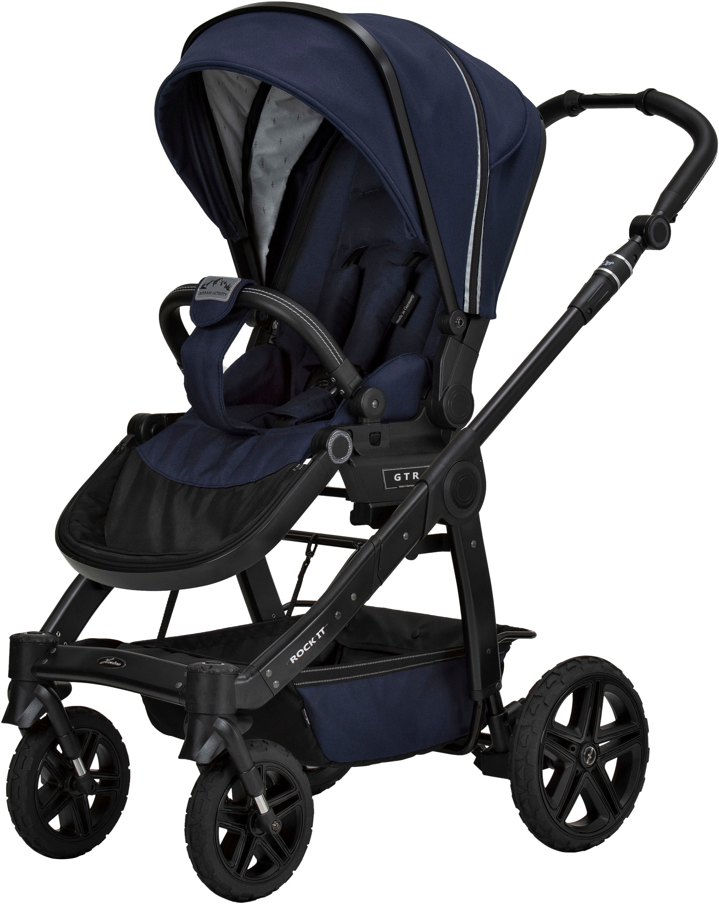 Hartan Kombi-Kinderwagen »Rock it Outdoor«, Lieferung ohne Adapter; Made in Germany