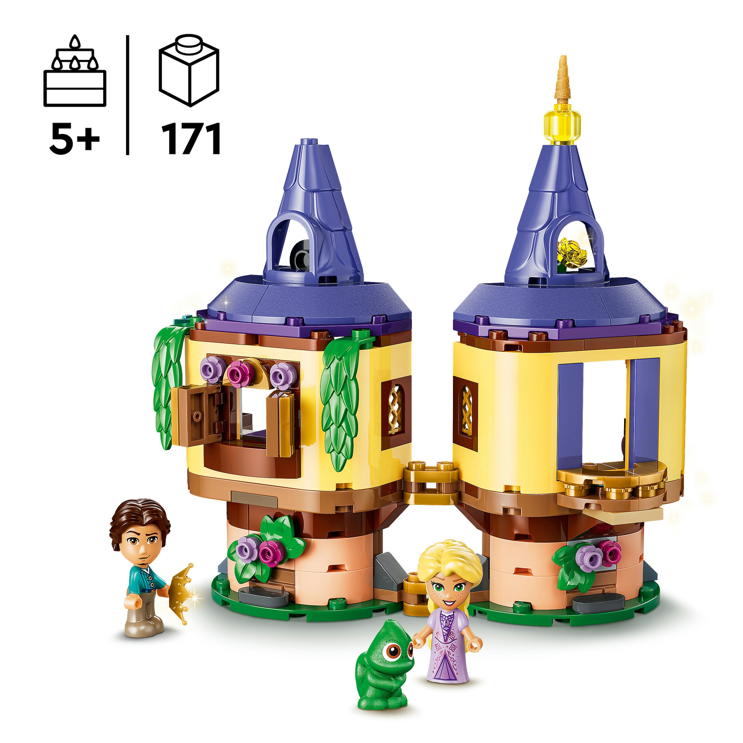 LEGO® Konstruktionsspielsteine »Rapunzels Mini-Turm (43294), LEGO Disney Princess« Made in Europe