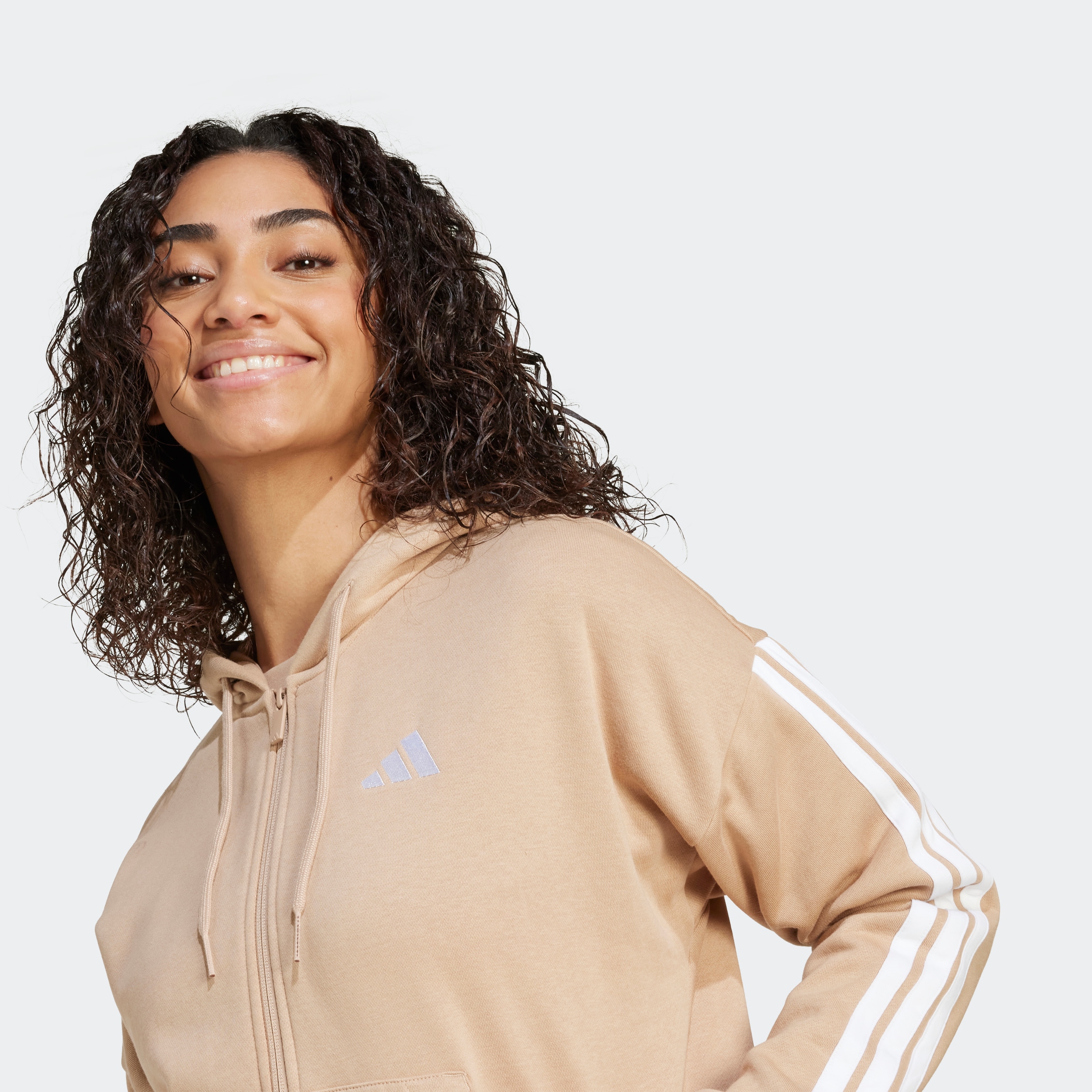 adidas Sportswear Kapuzensweatshirt »W 3S FL FZ HD«