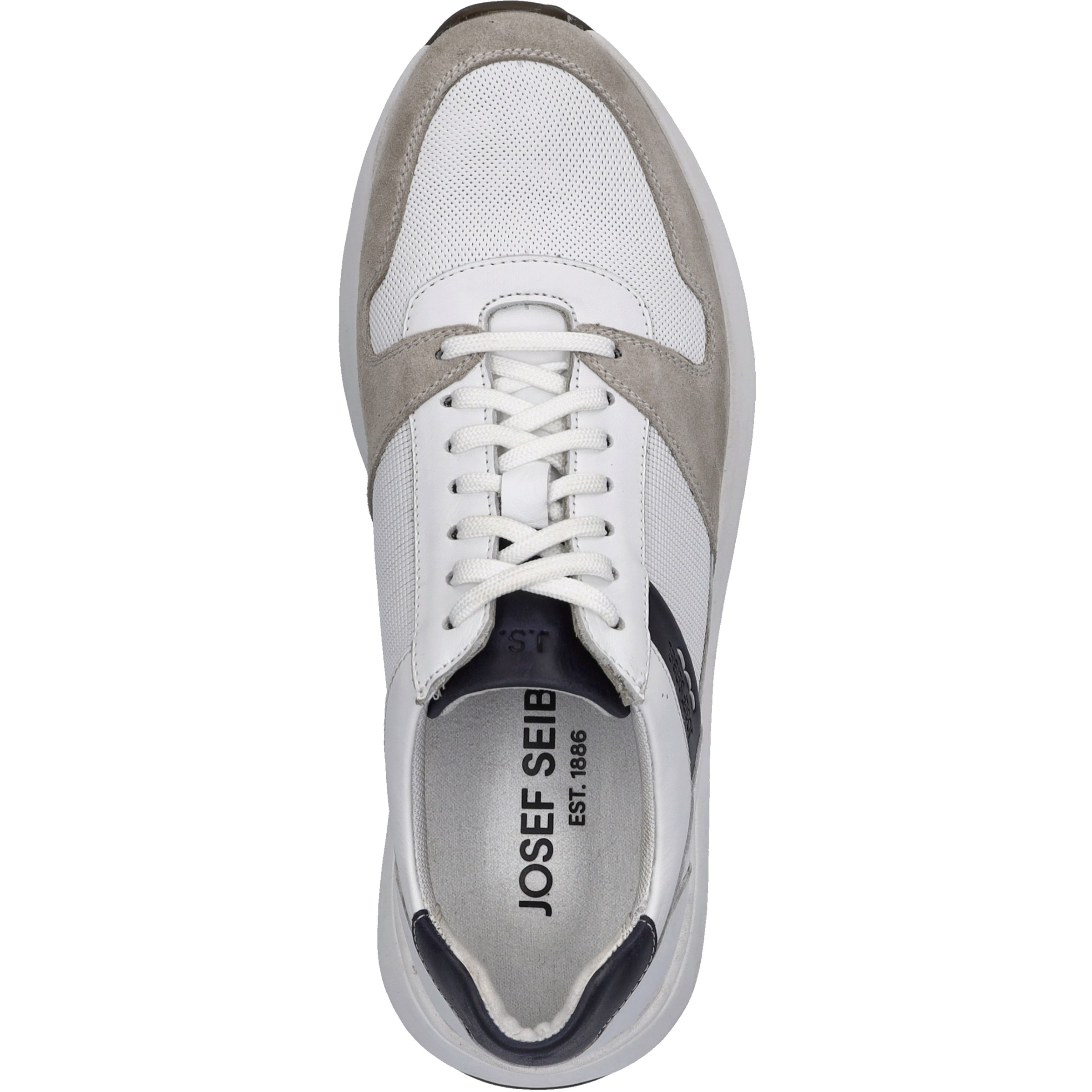 Josef Seibel Sneaker »Cameron 10, weiss-blau«