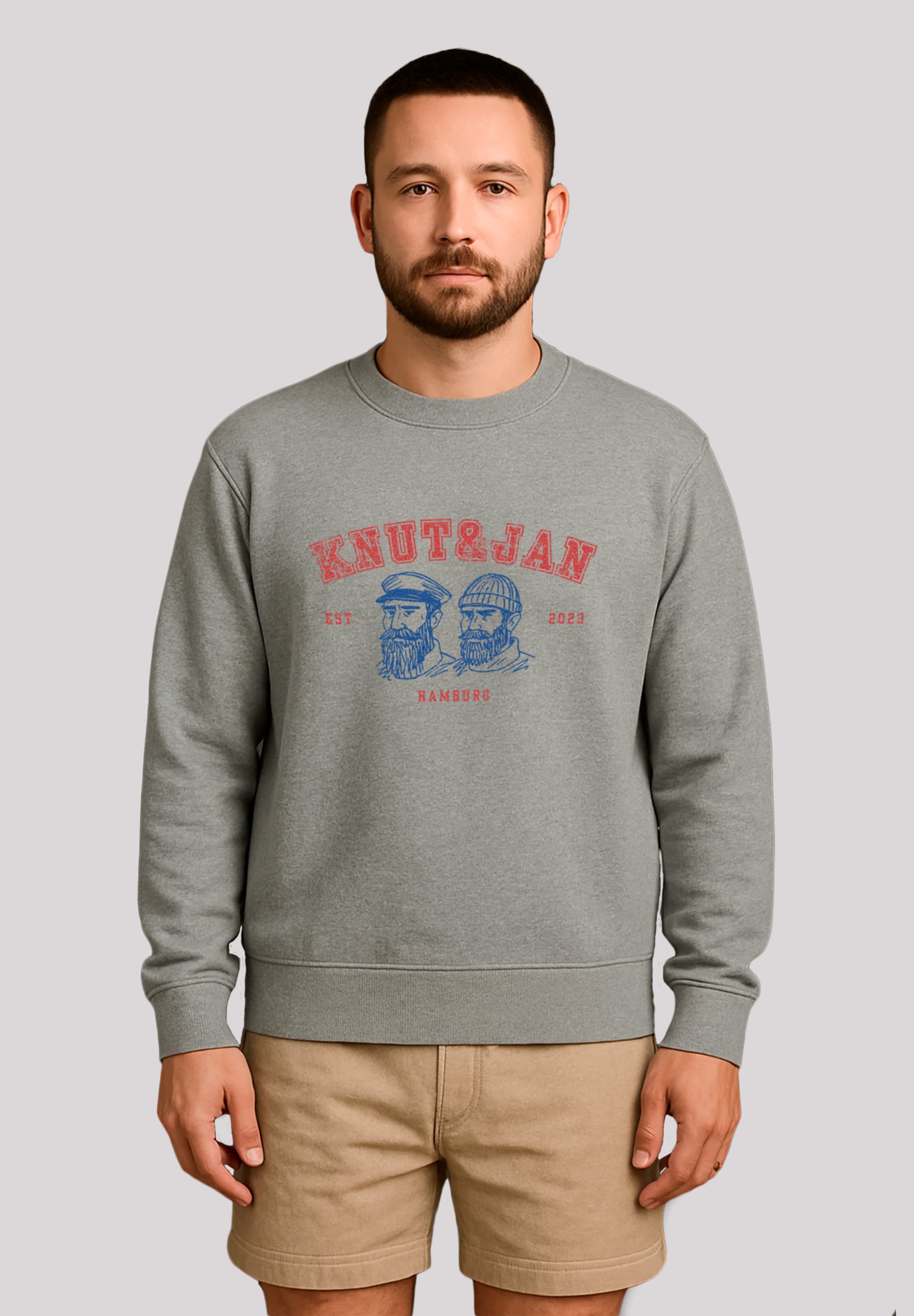 F4NT4STIC Sweatshirt "Knut & Jan Hamburg Vintage Seemänner", Premium Qualit günstig online kaufen