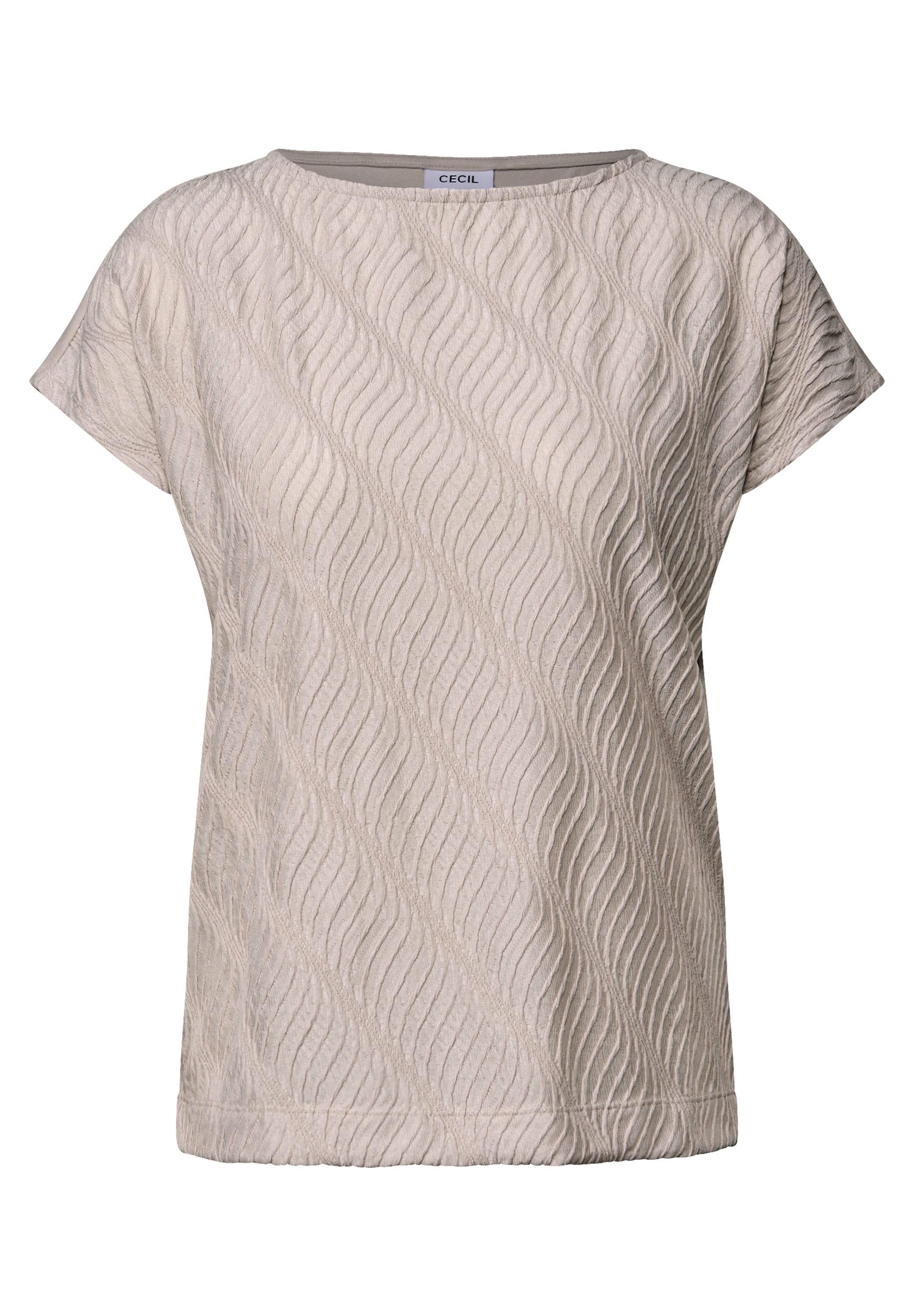 Cecil T-Shirt, mit U-Boot-Ausschnitt
