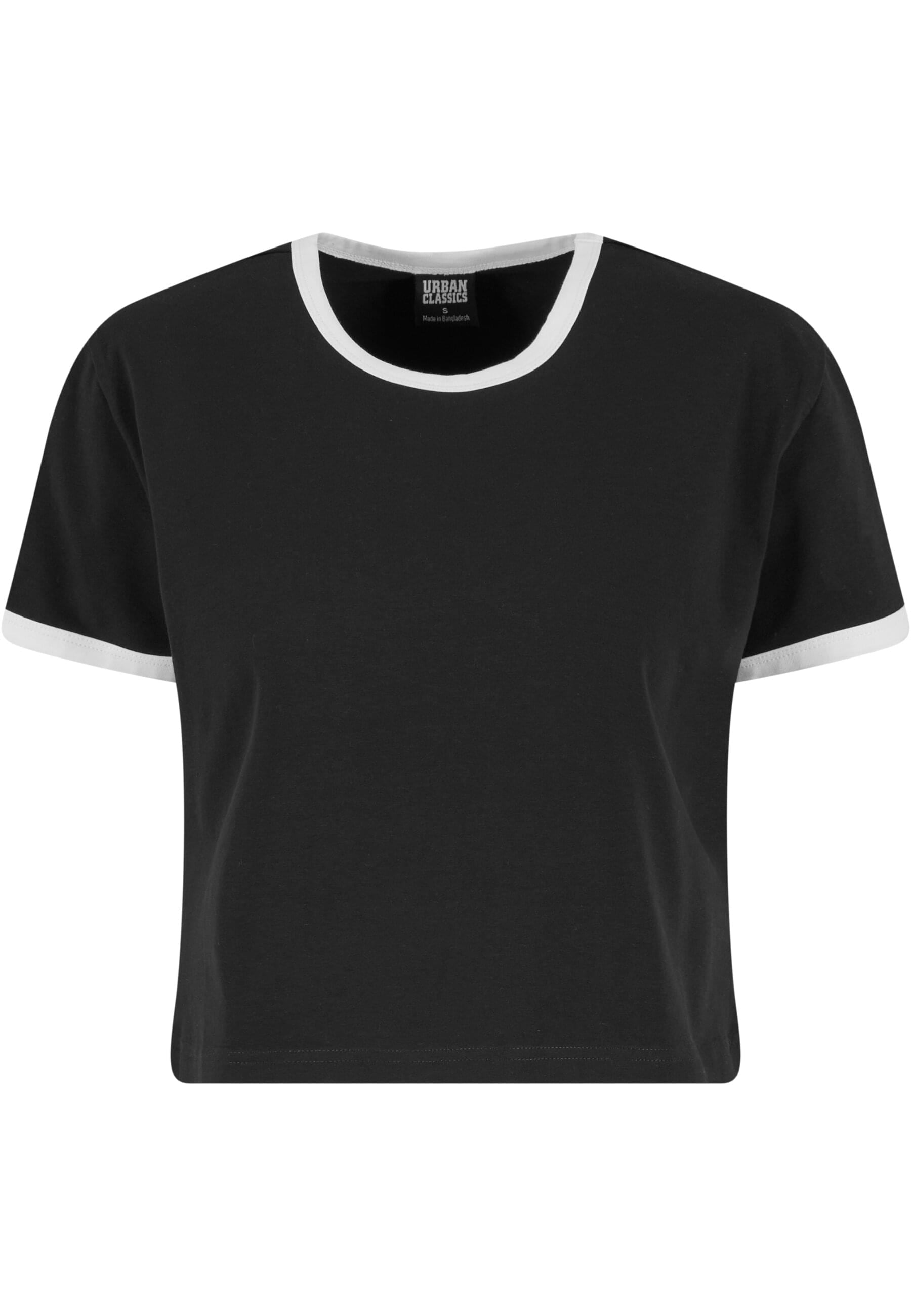 URBAN CLASSICS T-Shirt "Urban Classics Ladies Contrast Retro T-Shirt" 1 Stk günstig online kaufen