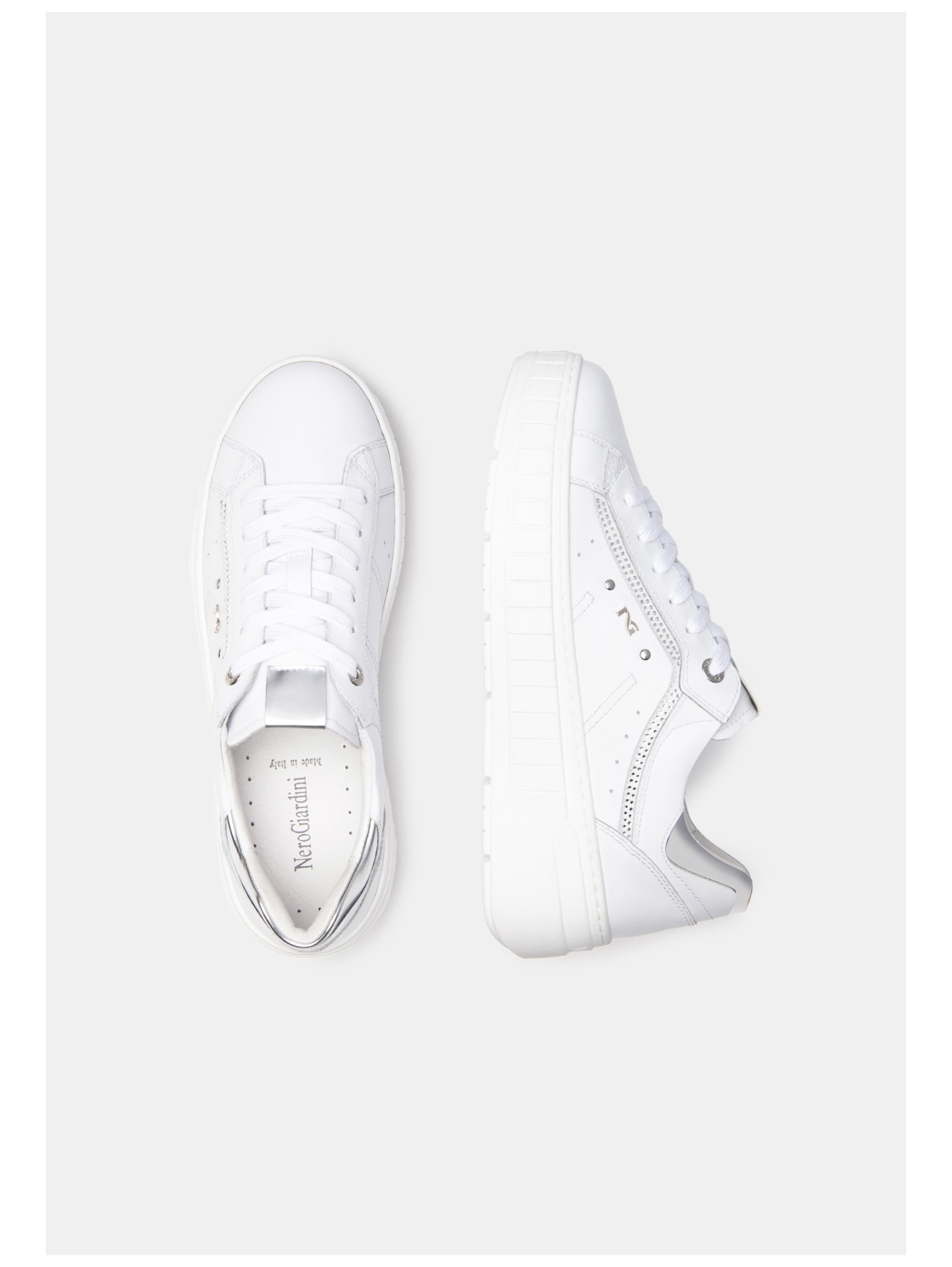 Nero Giardini Plateausneaker »Nero Giardini Sneaker Leder/Textil«
