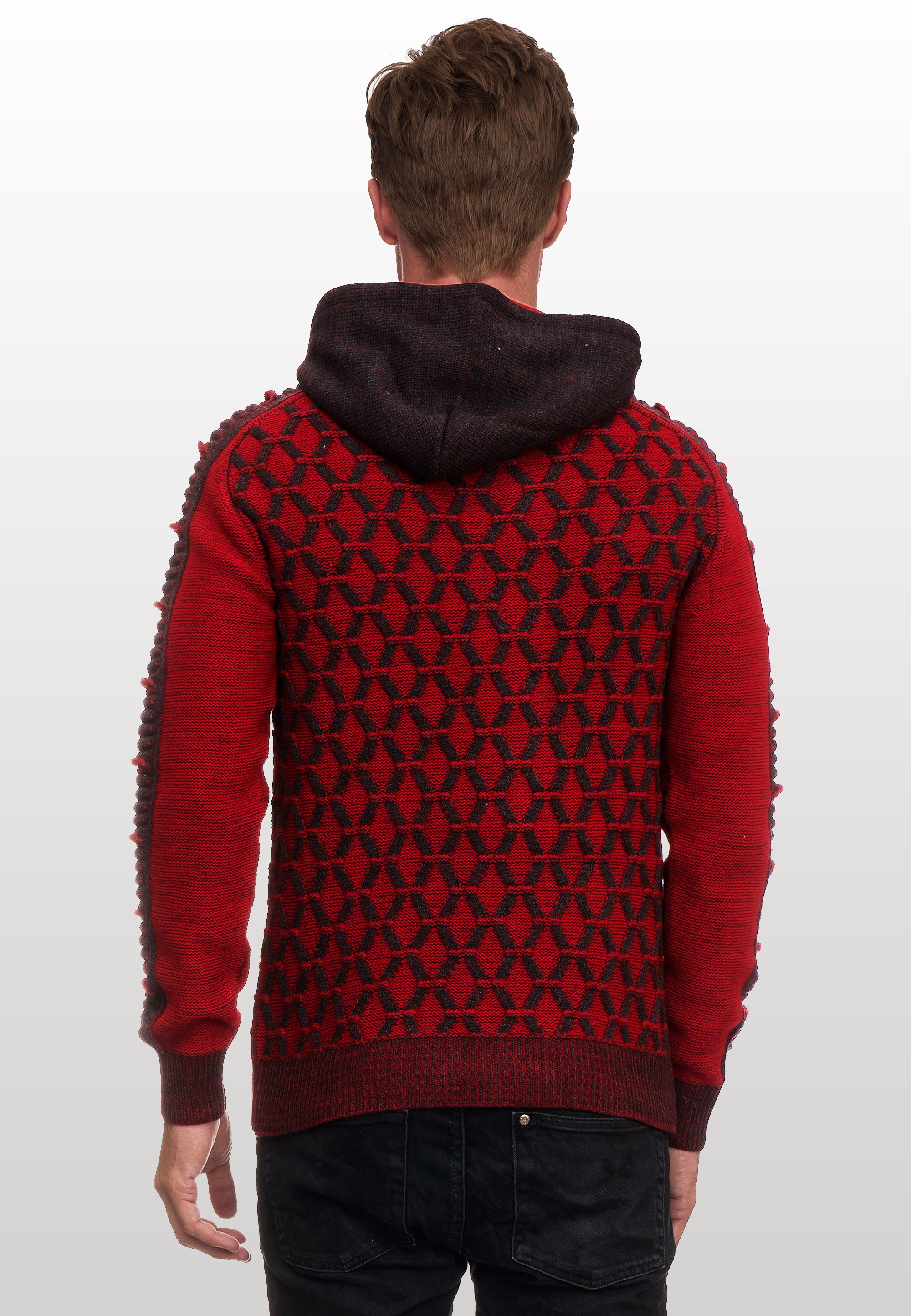 Rusty Neal Kapuzensweatshirt, in ausgefallenem Design