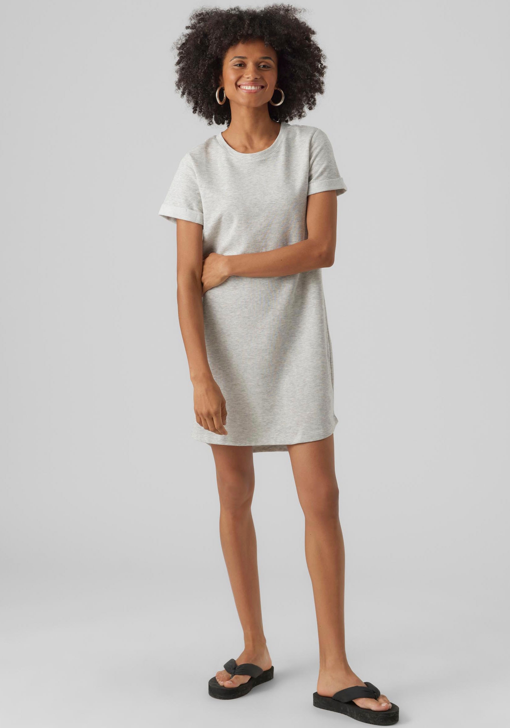 Vero Moda Jerseykleid »VMSASHAMILLA SS SWEAT DRESS NOOS«, Sommerkleid