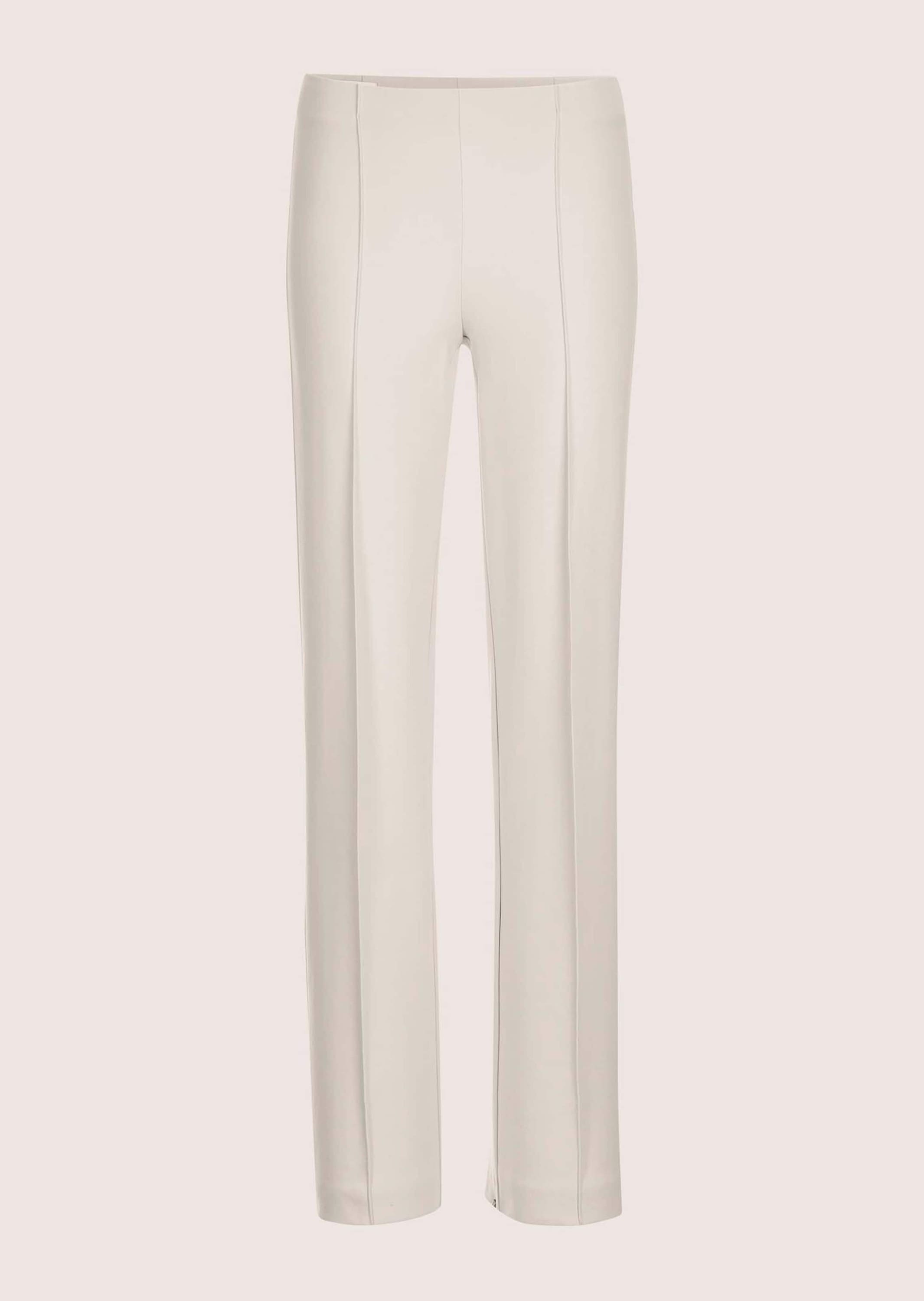 MADELEINE Jerseyhose "Jerseyhose Weite Jerseyhose mit Biesen" Jerseyhose mit Biese