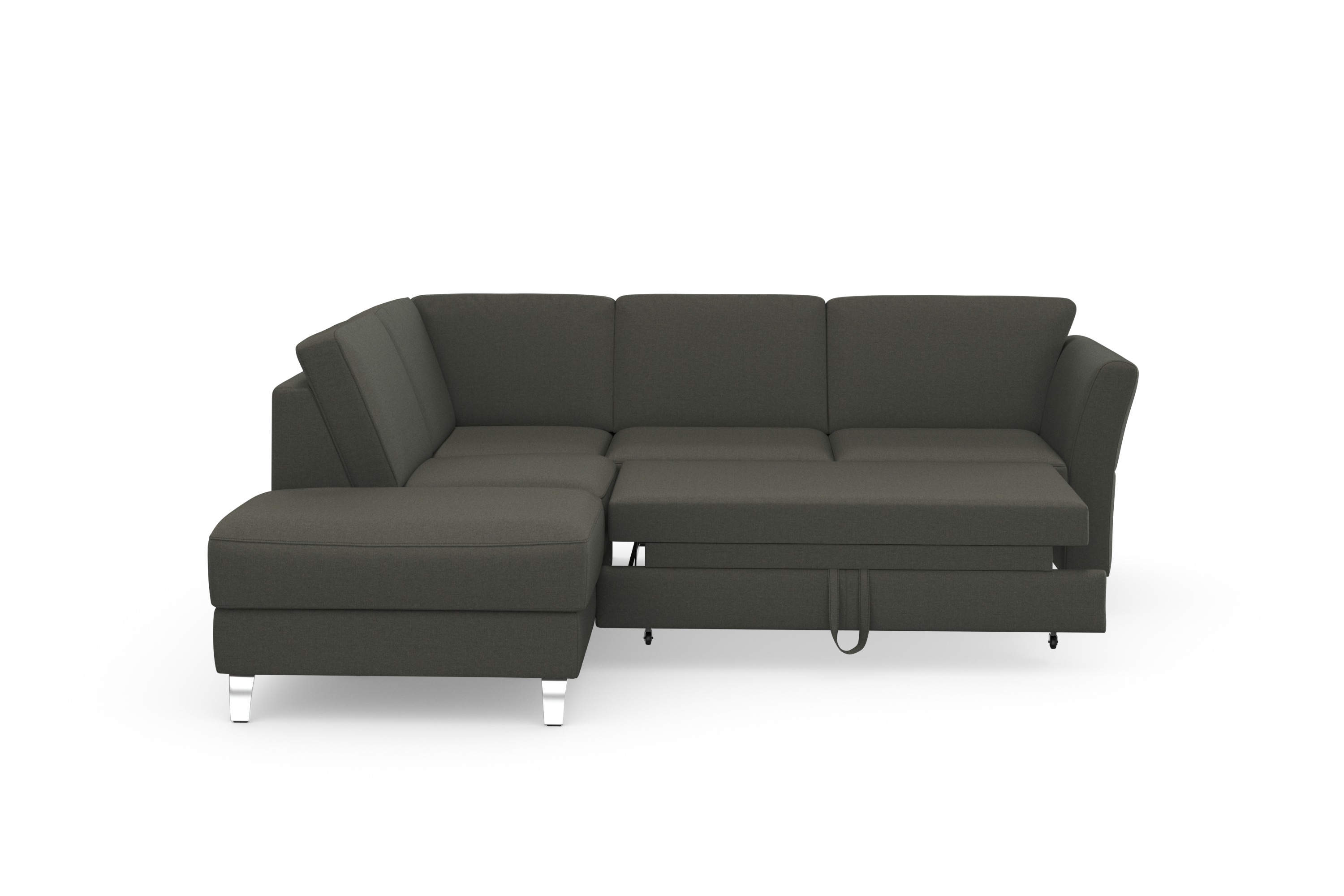Thumbnail - sit&more Ecksofa "Visby L-Form", Wahlweise mit Bettfunktion und Stauraum, frei im Raum stellbar