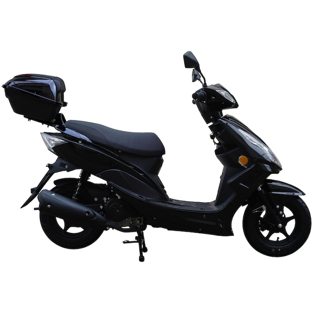 GT UNION Motorroller »GT3«, 50 cm³, 45 km/h, Euro 5, 3 PS, (Set), mit  Topcase | BAUR