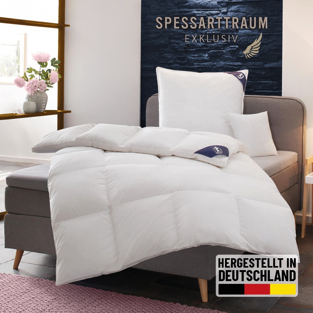 SPESSARTTRAUM Daunenbettdecke "Exklusiv, Bettdecken für Sommer und Winter, günstig online kaufen
