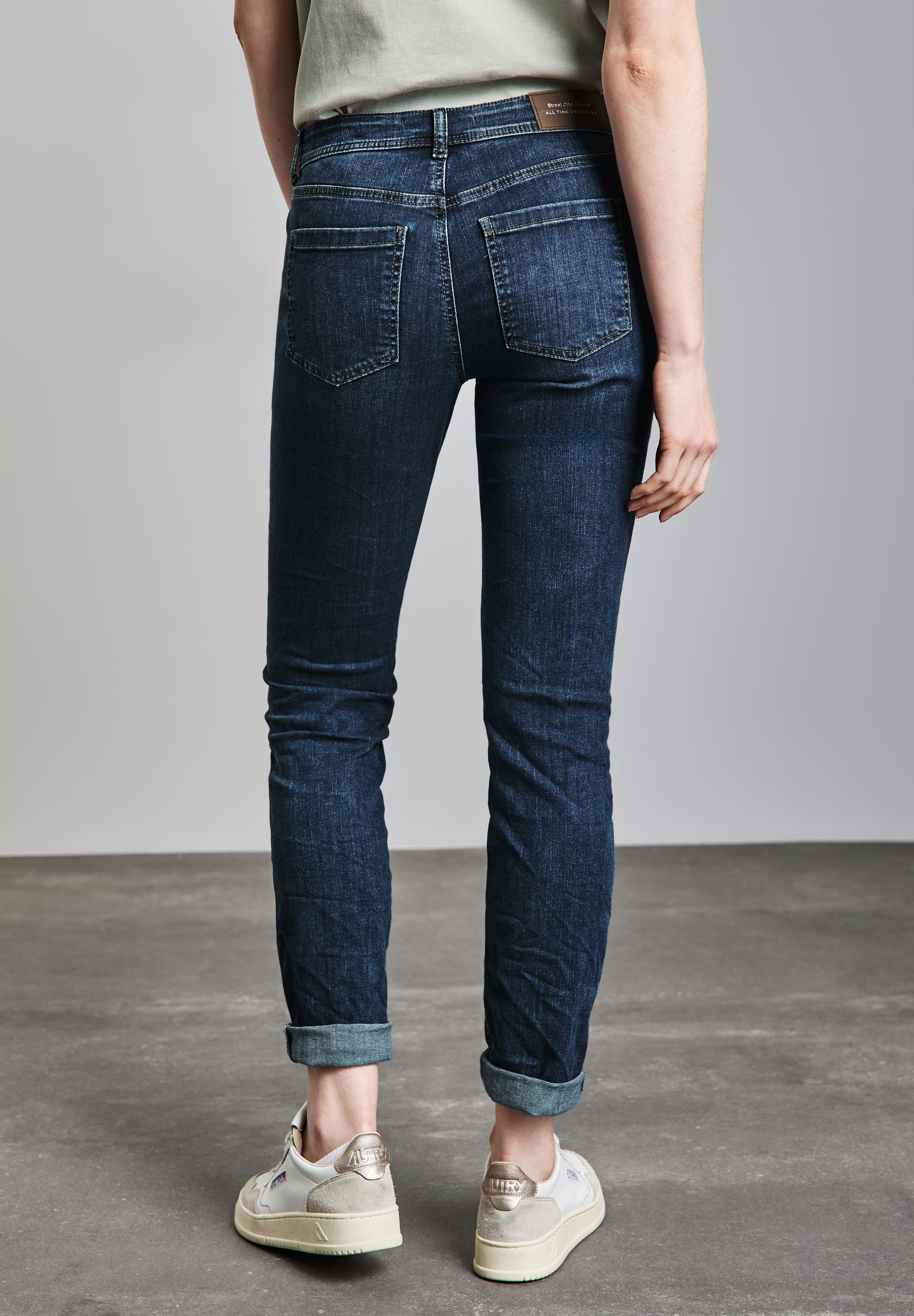 STREET ONE Comfort-fit-Jeans, Middle Waist günstig online kaufen