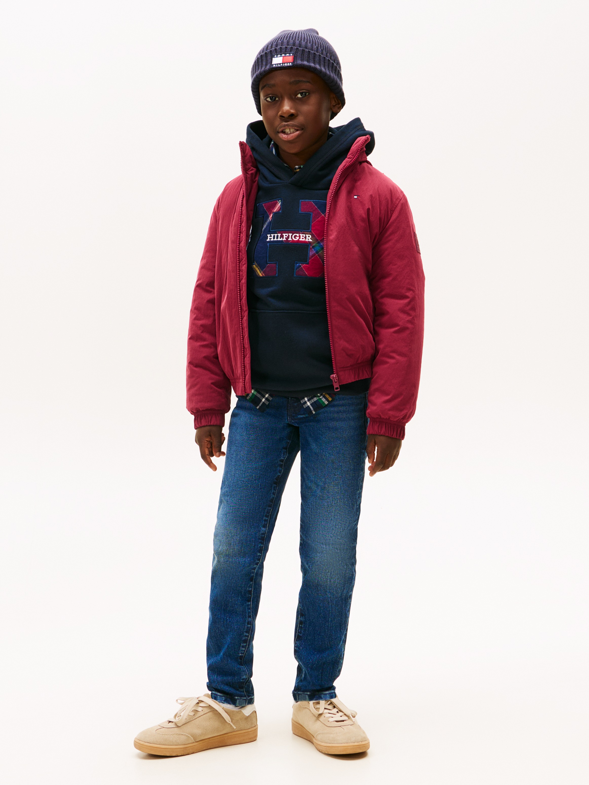 Thumbnail - Tommy Hilfiger Gerade Jeans "STRAIGHT DARK JEANS" Regular fit, für Kinder bis 16 Jahre