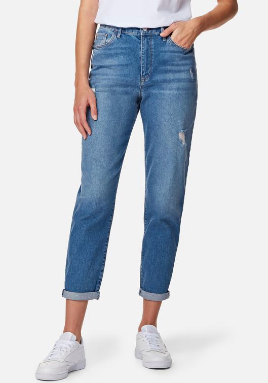 Mavi Mom-Jeans »STELLA-MA«, angenehm weiche Denimqualität mit hoher  Formstabilität kaufen | BAUR
