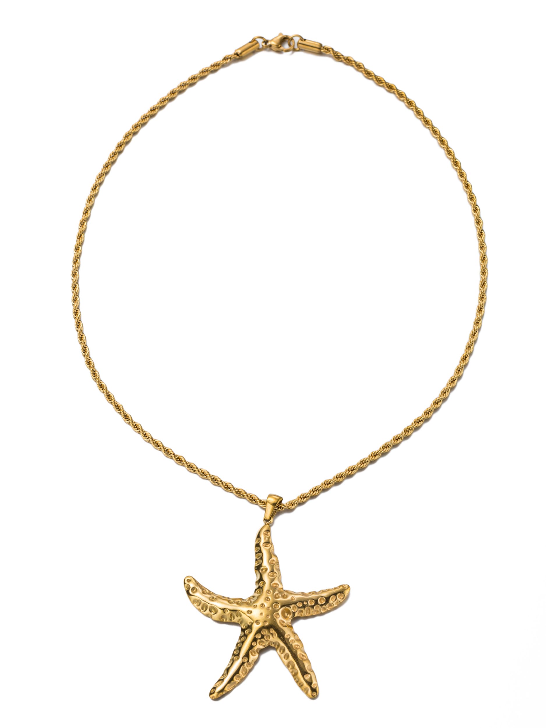 Aniston JEWELRY & WATCHES Kette mit Anhänger »Schmuck Geschenk Edelstahl Halsschmuck Halskette Seestern« Made in Germany