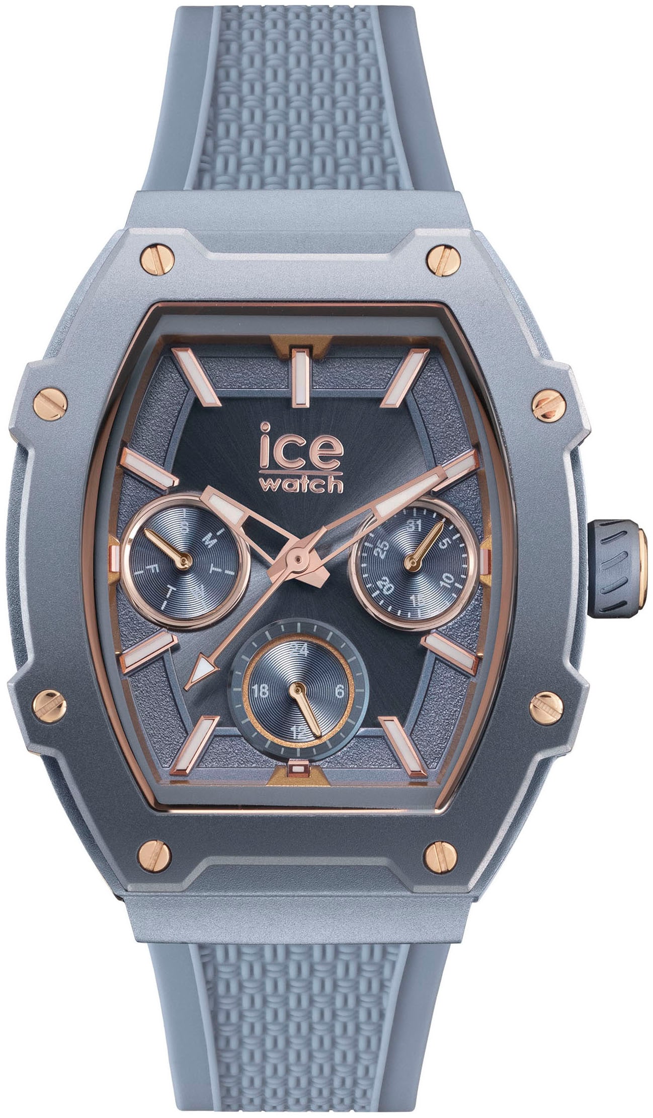 ice-watch Multifunktionsuhr »ICE boliday - Alu - Small - MT«, Quarzuhr, Armbanduhr, Damenuhr, analog, Datum, 12/24-Stunden-Anzeige