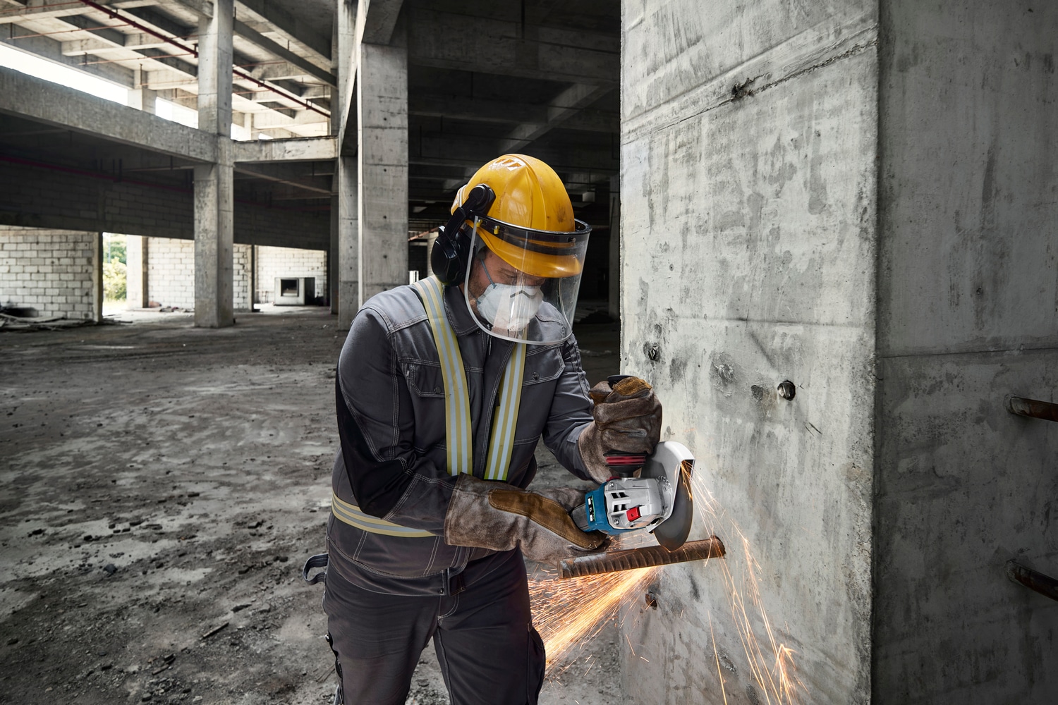 Bosch Professional Akku-Winkelschleifer »»GWS 18V-11 S««, in L-BOXX 136, ohne Akku, ohne Ladegerät