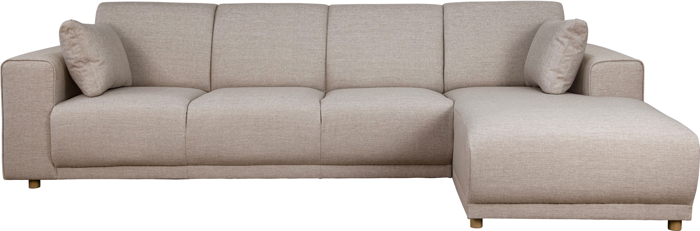 Home affaire Ecksofa »LEMPS wahlweise Recamiere links oder rechts L-Form« incl. Zierkissen, Stellmaße 297x162 cm