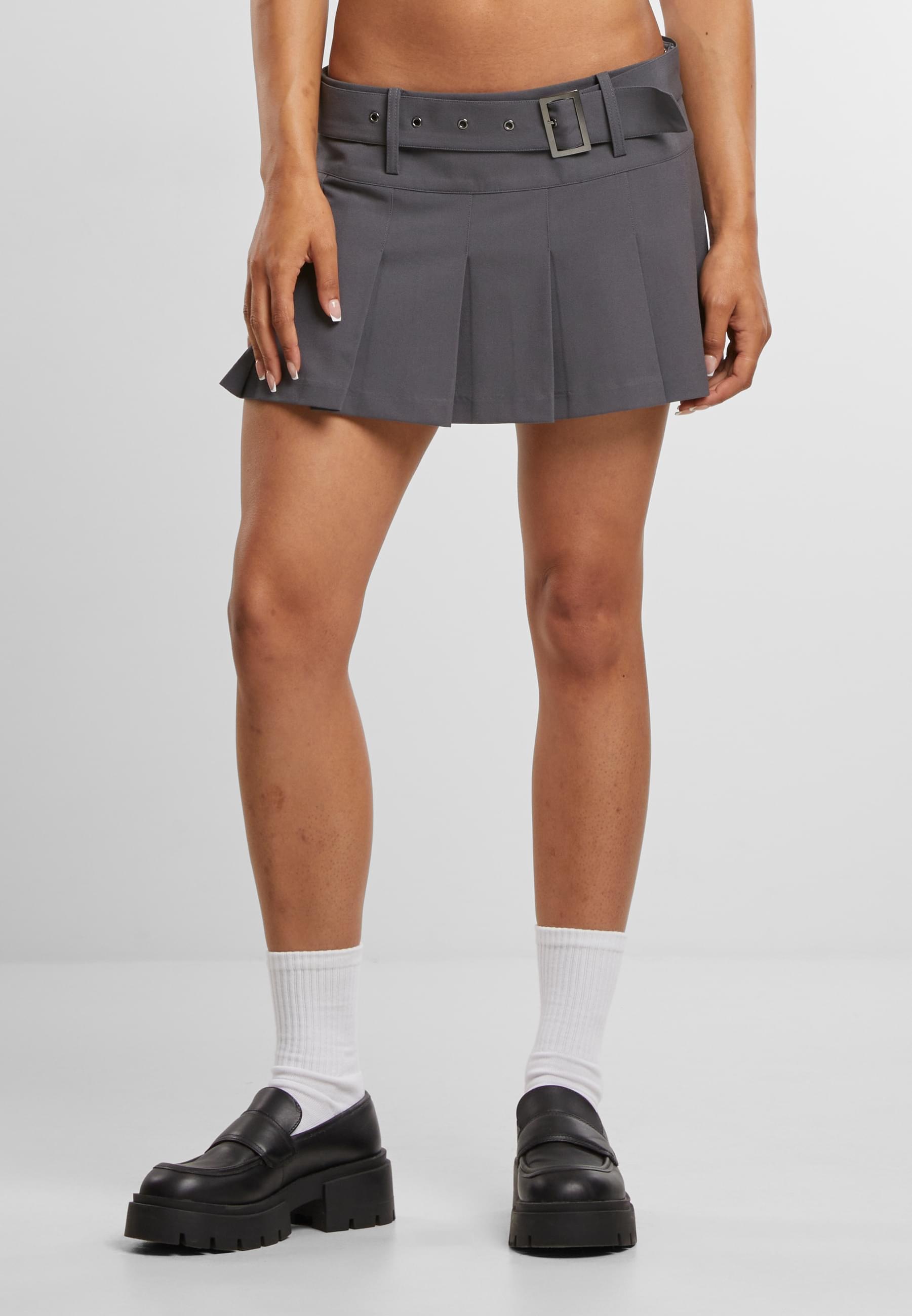URBAN CLASSICS Sommerrock »Urban Classics Ladies Pleated Skirt«, (1 tlg.)