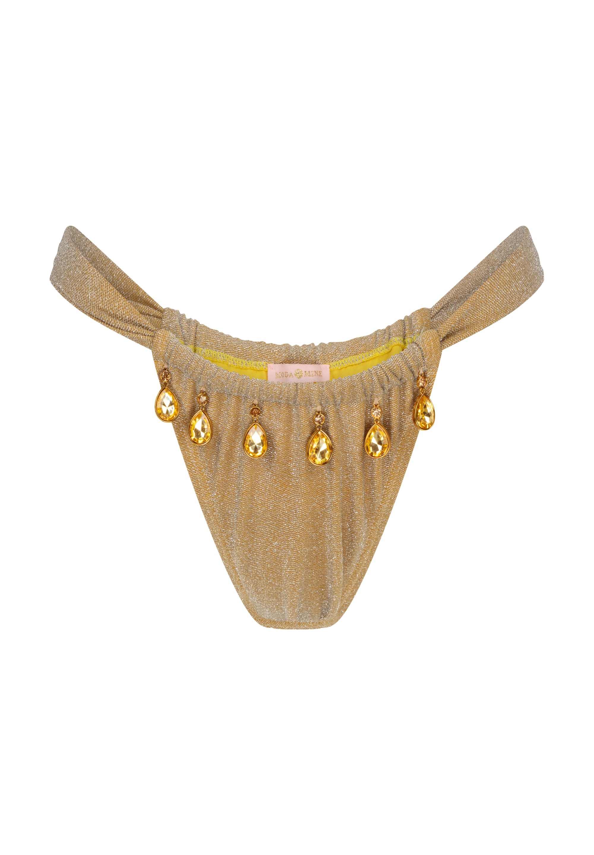 Moda Minx Bikini-Hose »Lumiere Droplet«, (1 St.), mit wunderschönen Anhängern