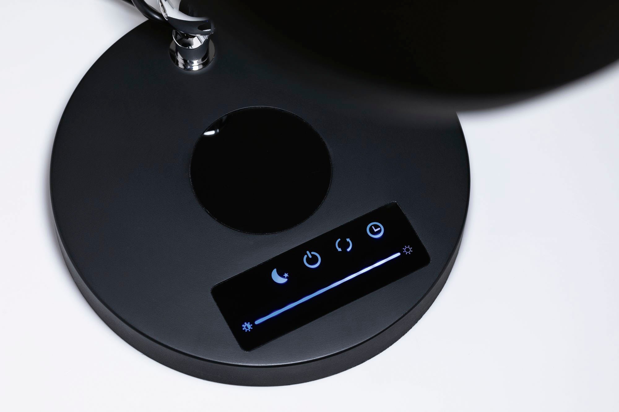 Paulmann LED Schreibtischlampe »Numis 11W schwarz QI tuneablewhite dimmbar«, 1 flammig, Kabellänge 1,50m