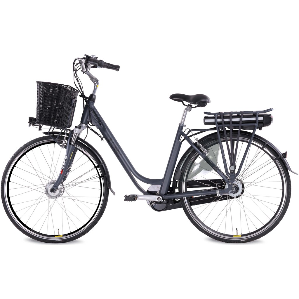 LLobe E-Bike »GreyMotion 3.0, 13Ah«, 7 Gang, Shimano, Frontmotor 250 W