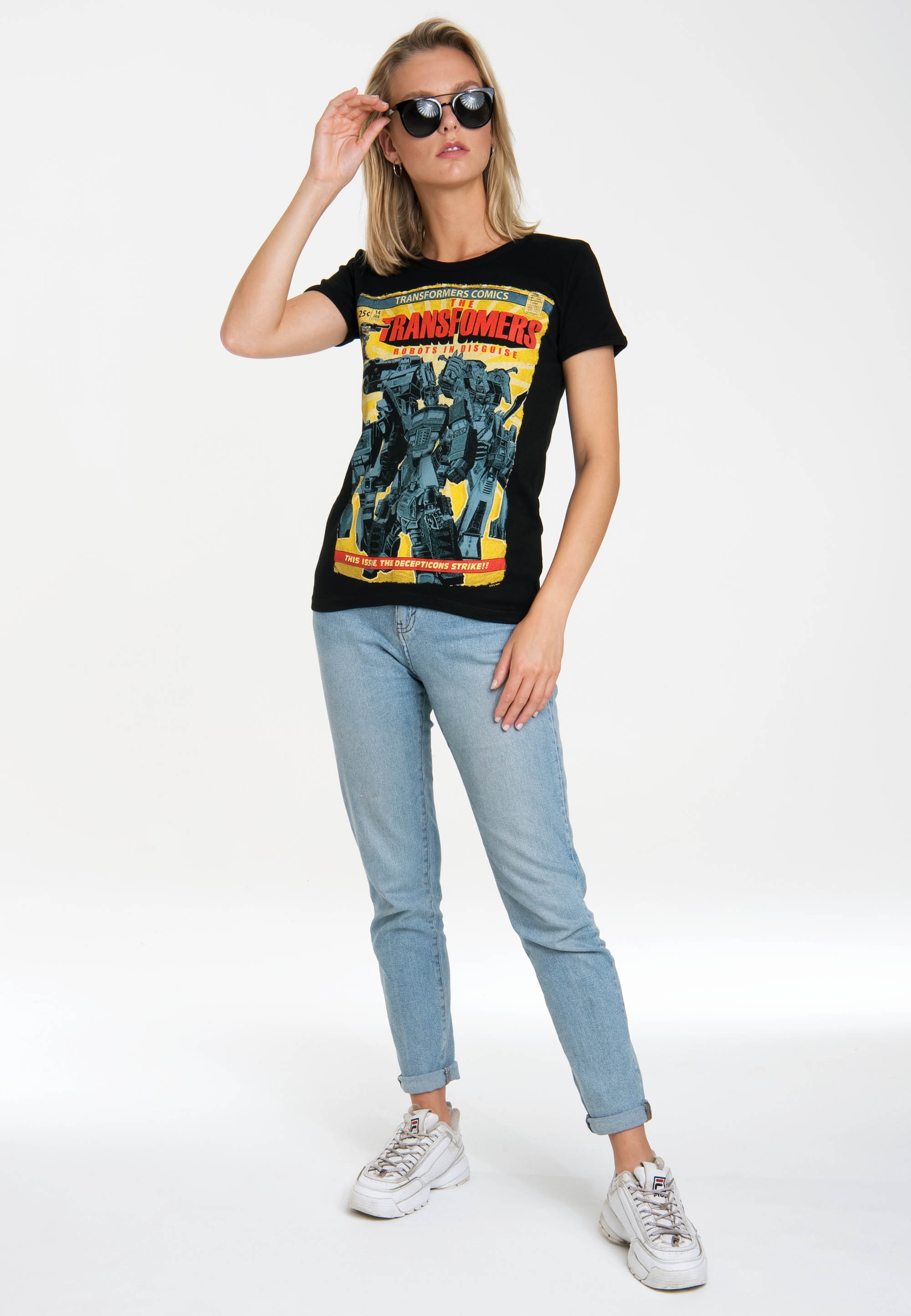 LOGOSHIRT T-Shirt »Transformers - Robots In Disguise«, mit lizenziertem Originaldesign