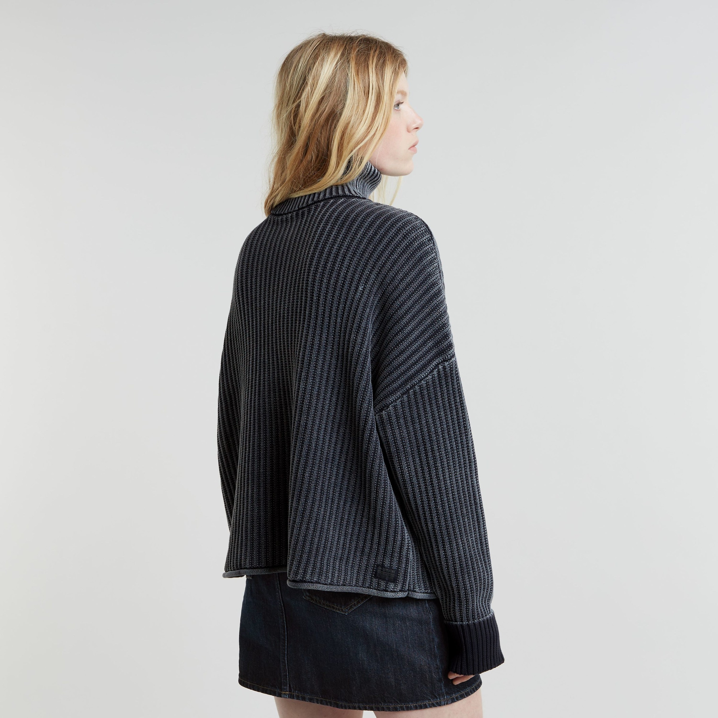 G-STAR Strickpullover Loose Overdyed Turtle Knit wmn günstig online kaufen