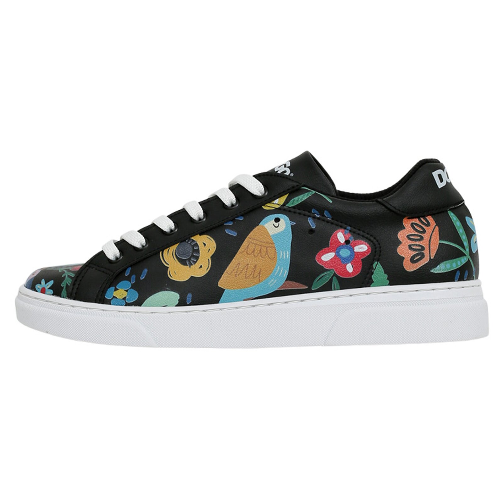Thumbnail - DOGO Sneaker "Ace Sneakers Flowers & Birds Damen Sneaker / Female", Vegan