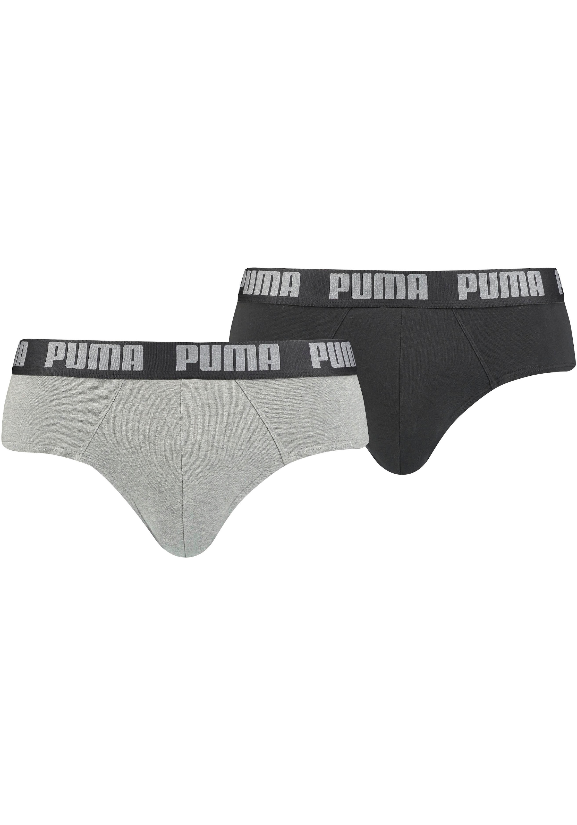 PUMA Slip, (Packung, 2er-Pack), mit breitem Logobund