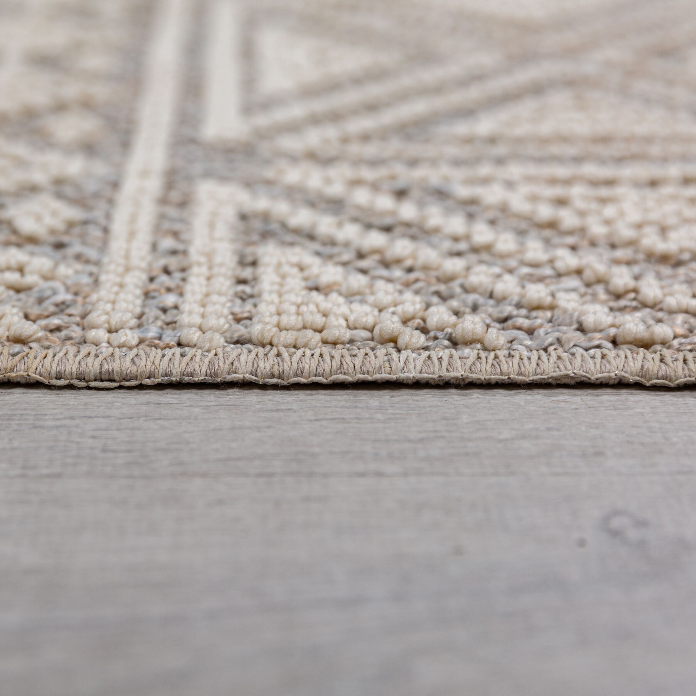 FLAIR RUGS Teppich »Lucia«, rechteckig, 9 mm Höhe, waschbar, aus recyceltem Material
