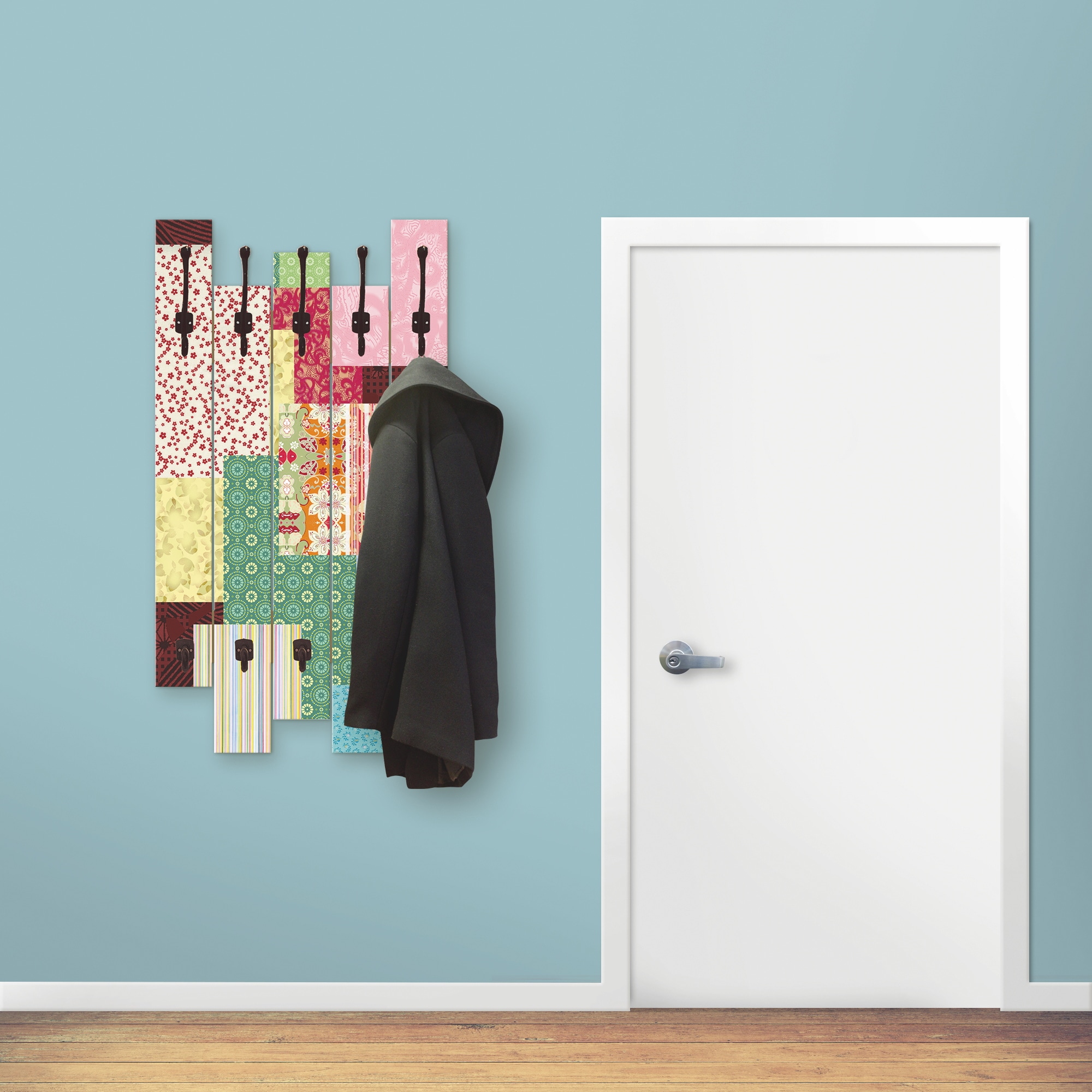 Artland Garderobenleiste »Patchwork Stil I«, teilmontiert