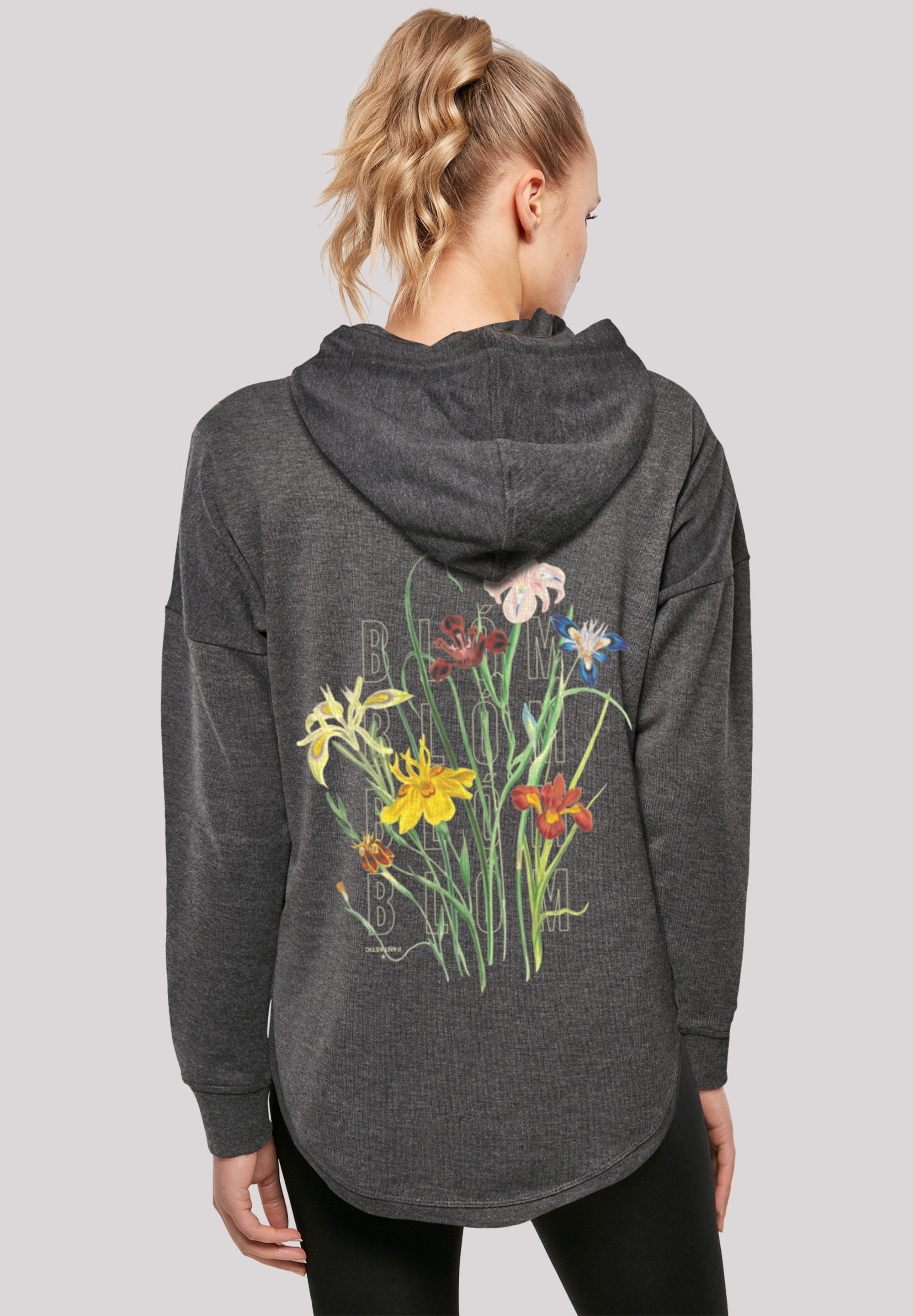 F4NT4STIC Kapuzenpullover »Blumen Muster«, Print