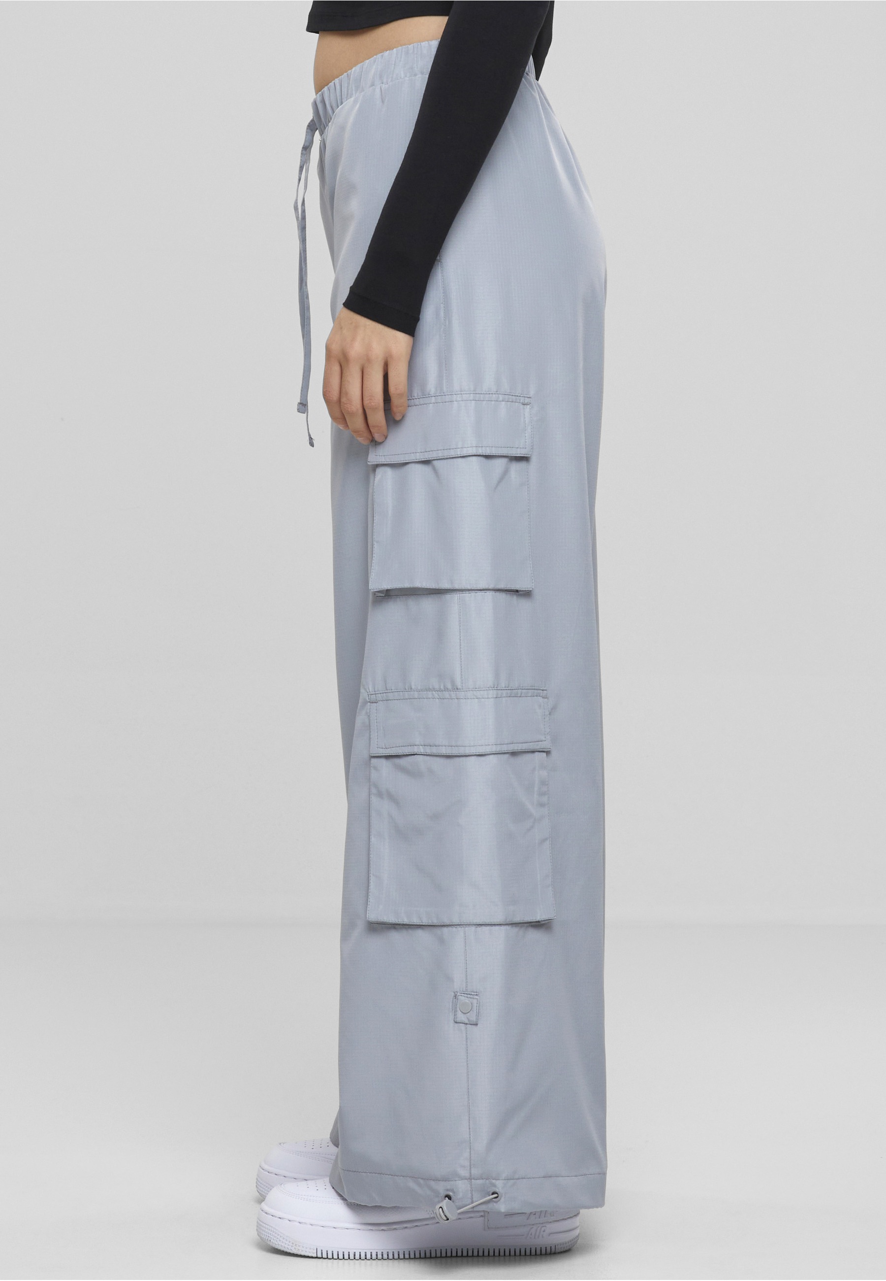 URBAN CLASSICS Cargohose »Urban Classics Damen Ladies Ripstop Double Cargo Pants«