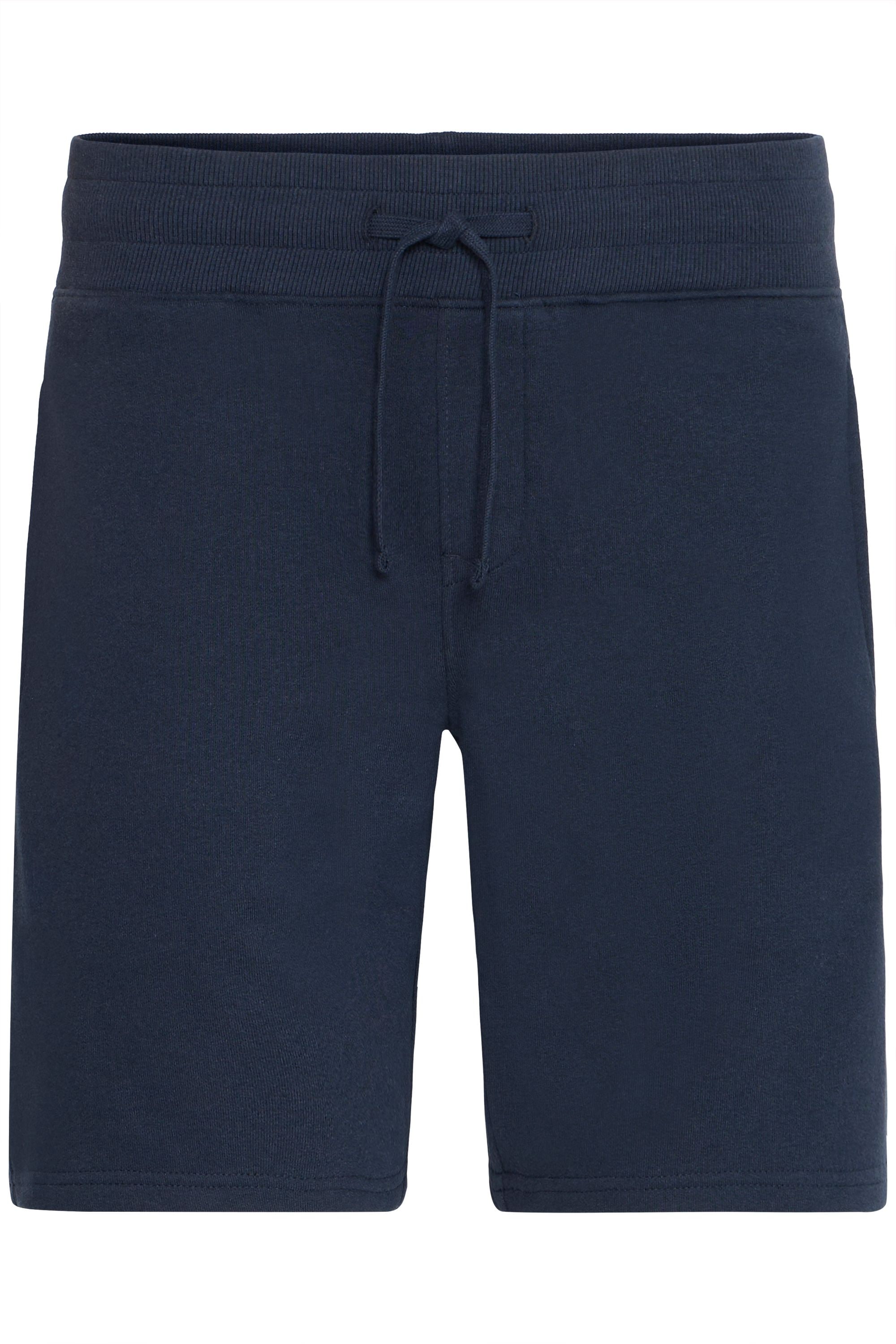 !solid Sweatshorts SOLID "Sweatshorts SDAUGUN", Herren, Gr. XXL, N-Gr, blau (insignia blau), Obermaterial: 60% Baumwolle CO. 40% Polyester PES., Hosen Sweatshorts