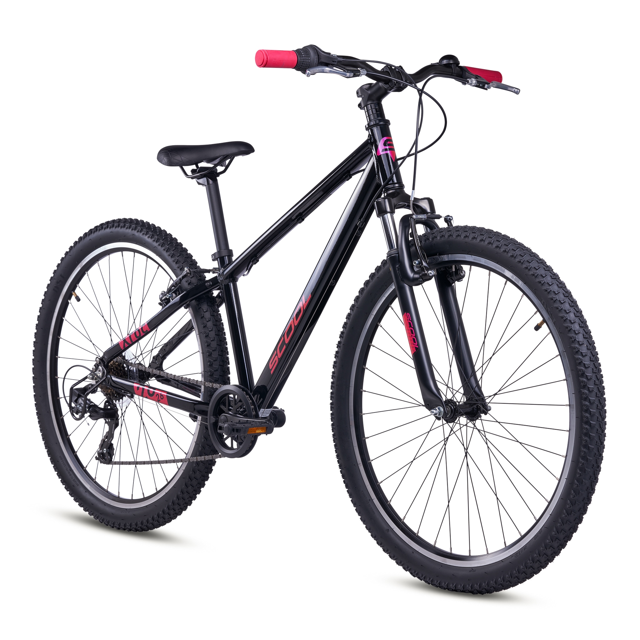 S’COOL Jugendfahrrad »S'COOL Xroc Pro 26-K7 Oxid/Pink« 7 Gang Shimano Kettenschaltung