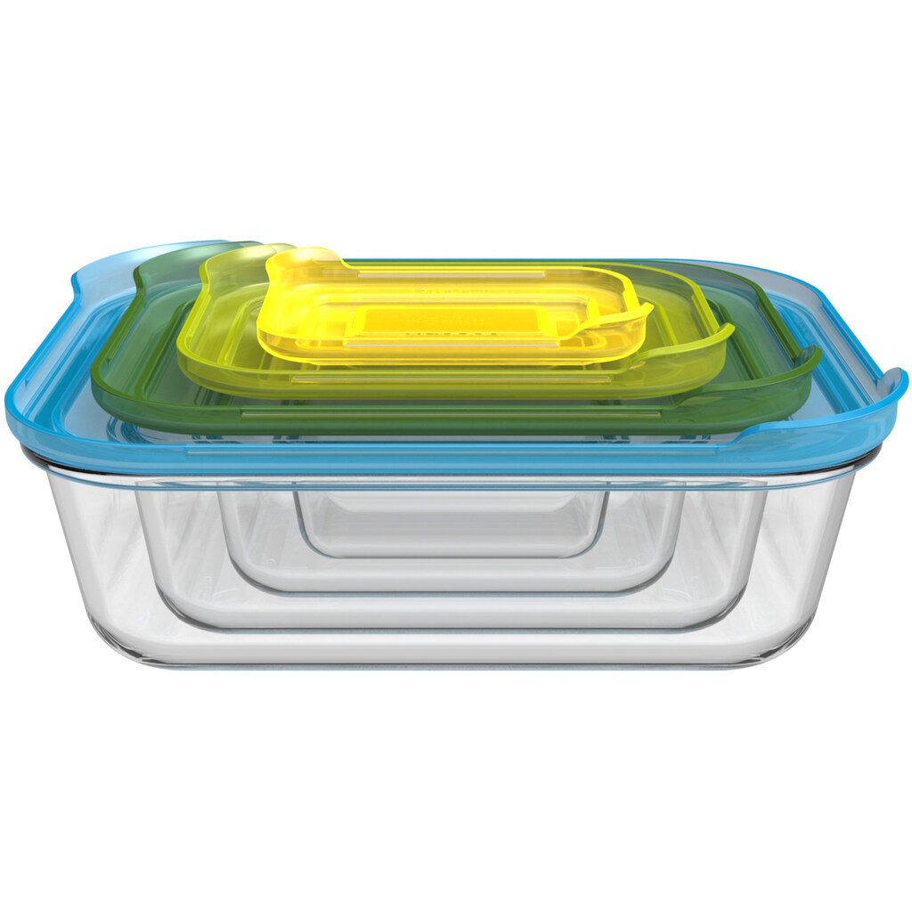 Joseph Joseph Auflaufform »Nest Storage«, Glas, (4 St.)