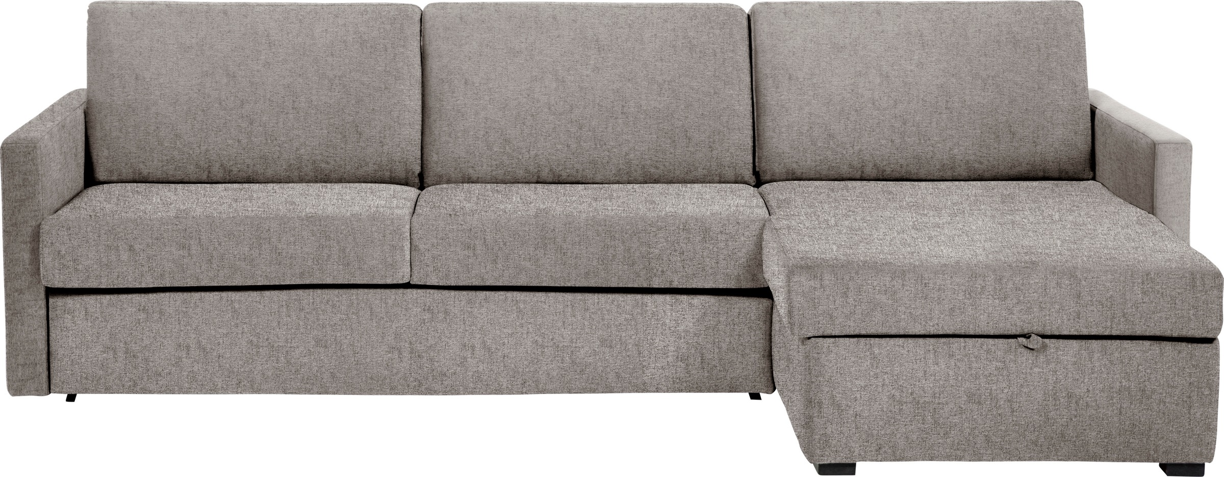Places of Style Schlafsofa »GOLDPOINT Ecksofa 264 cm, Liegefläche (140/200cm), L-Form,«, Bettfunktion, Bonell-Federkernmatratze und Dauerschläfer-Funktion
