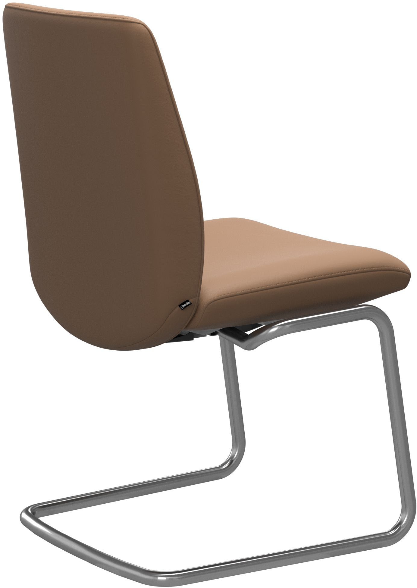 Stressless® Polsterstuhl »Laurel«, Leder BATICK, Low Back, Größe L, mit Beinen aus Stahl in Chrom glänzend