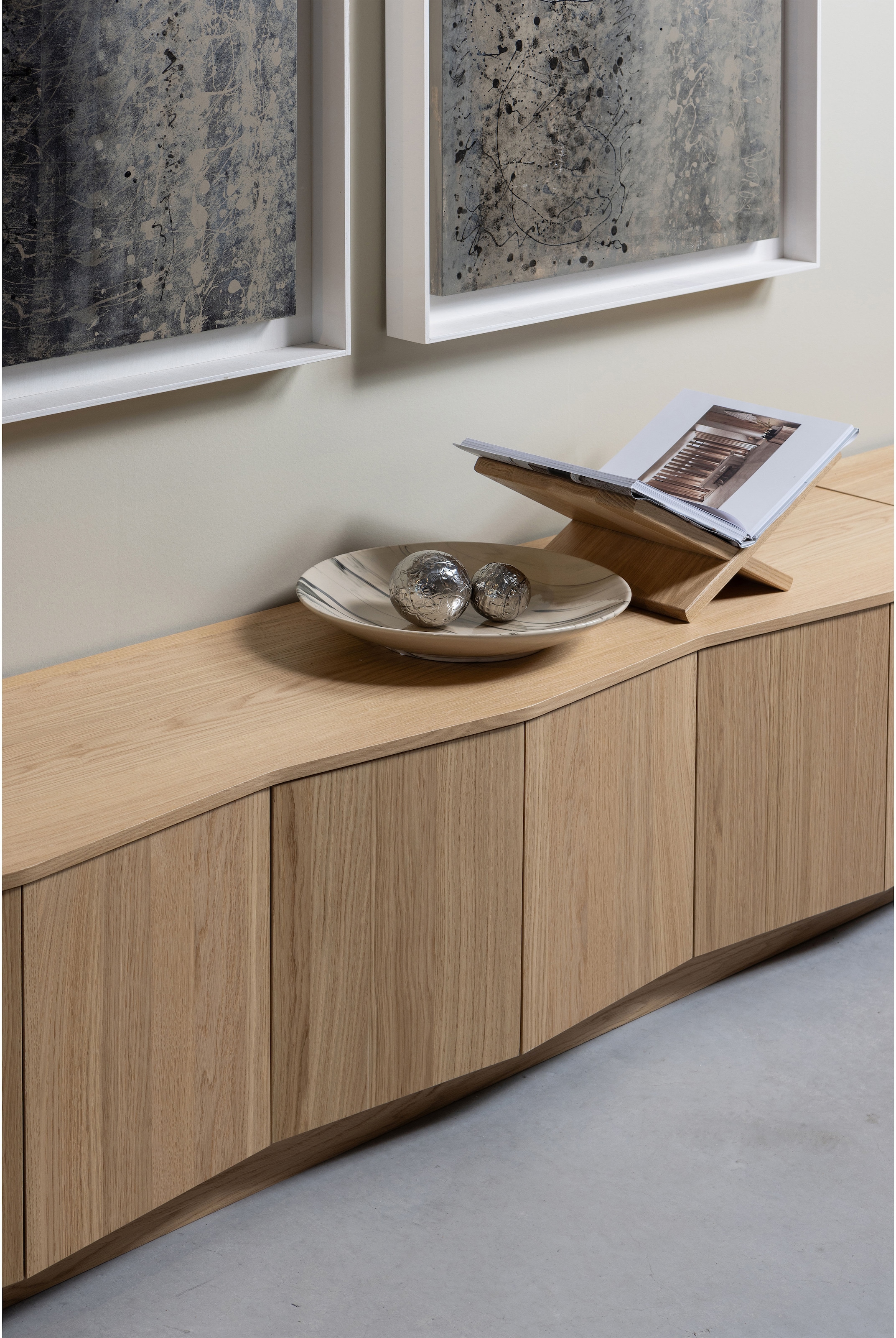 WOOOD Lowboard »WOOOD ZUMA TV-MÖBEL« Zuma TV-Kommode Eiche bietet Stil, Stauraum und einzigartiges Design