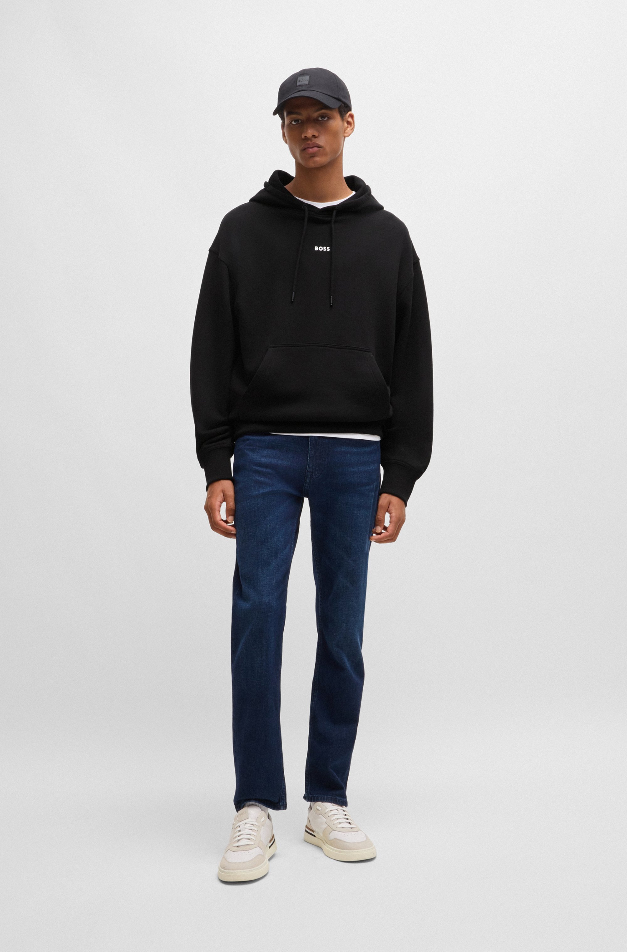 BOSS ORANGE Kapuzensweatshirt »WeSmallhood«, mit Kängurutasche