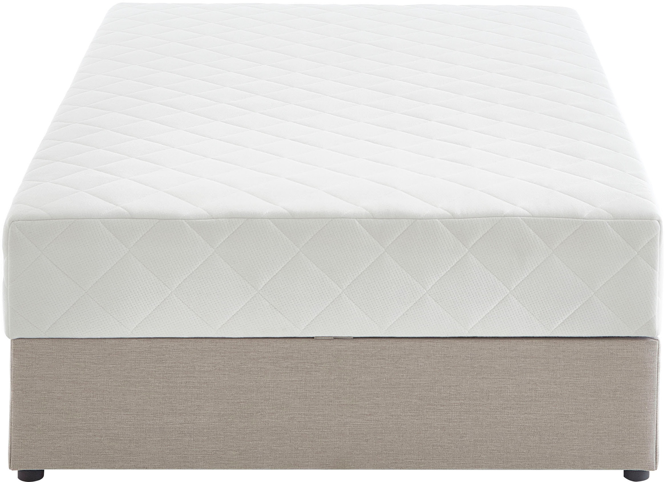 ATLANTIC home collection Boxbett »BELINA« mit Taschenfederkernmatratze und geräumigem Bettkasten